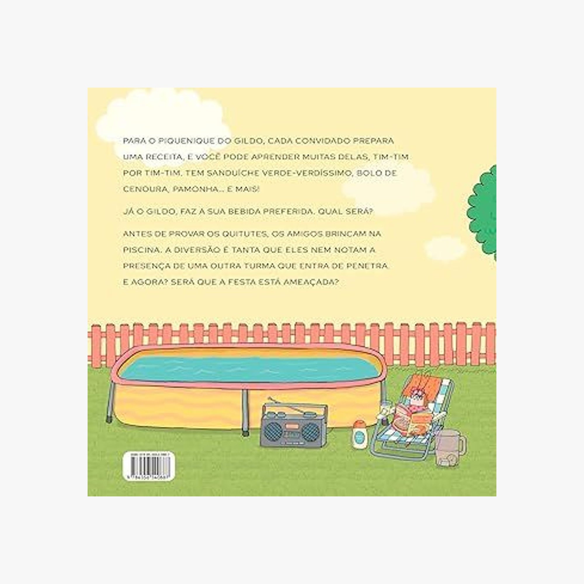 Livro Infantil O Piquenique do Gildo
