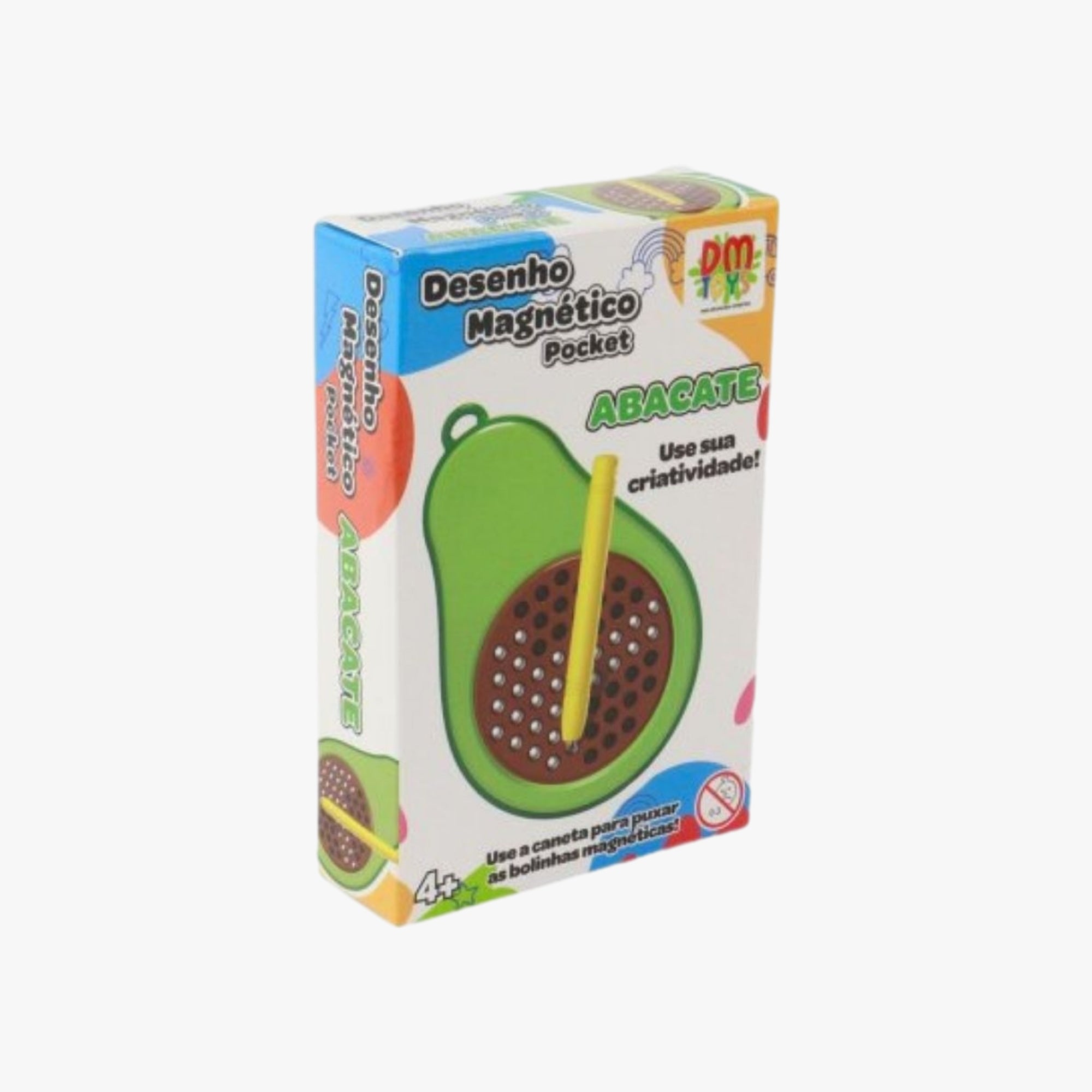 Brinquedo Infantil Desenho Magnético 11cm Abacate