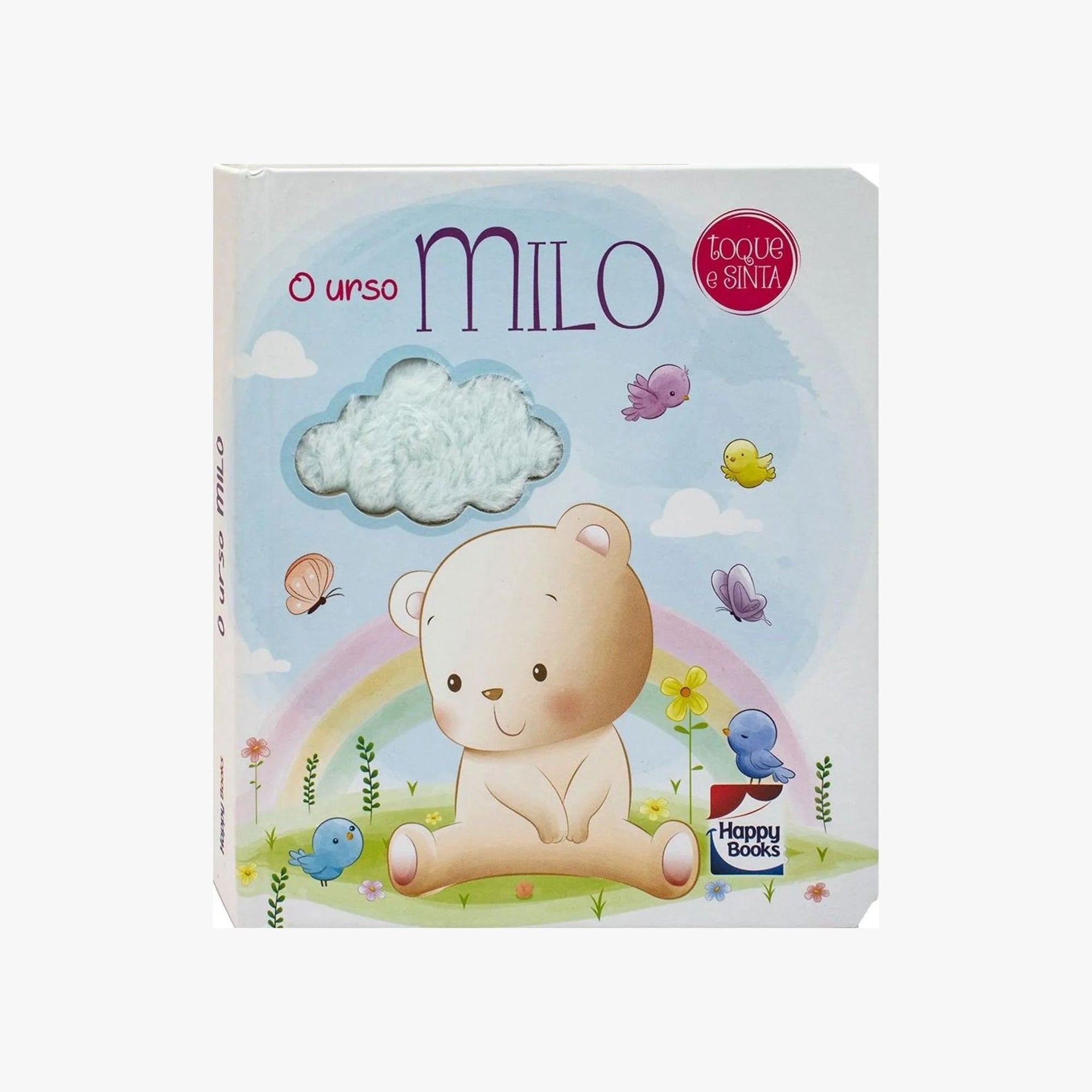 Livro Toque e Sinta - Urso Milo