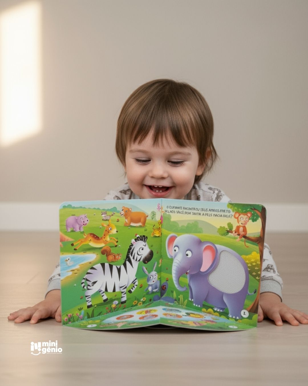 Livro Infantil Onde Estão os Animais da Selva? - Toque e sinta