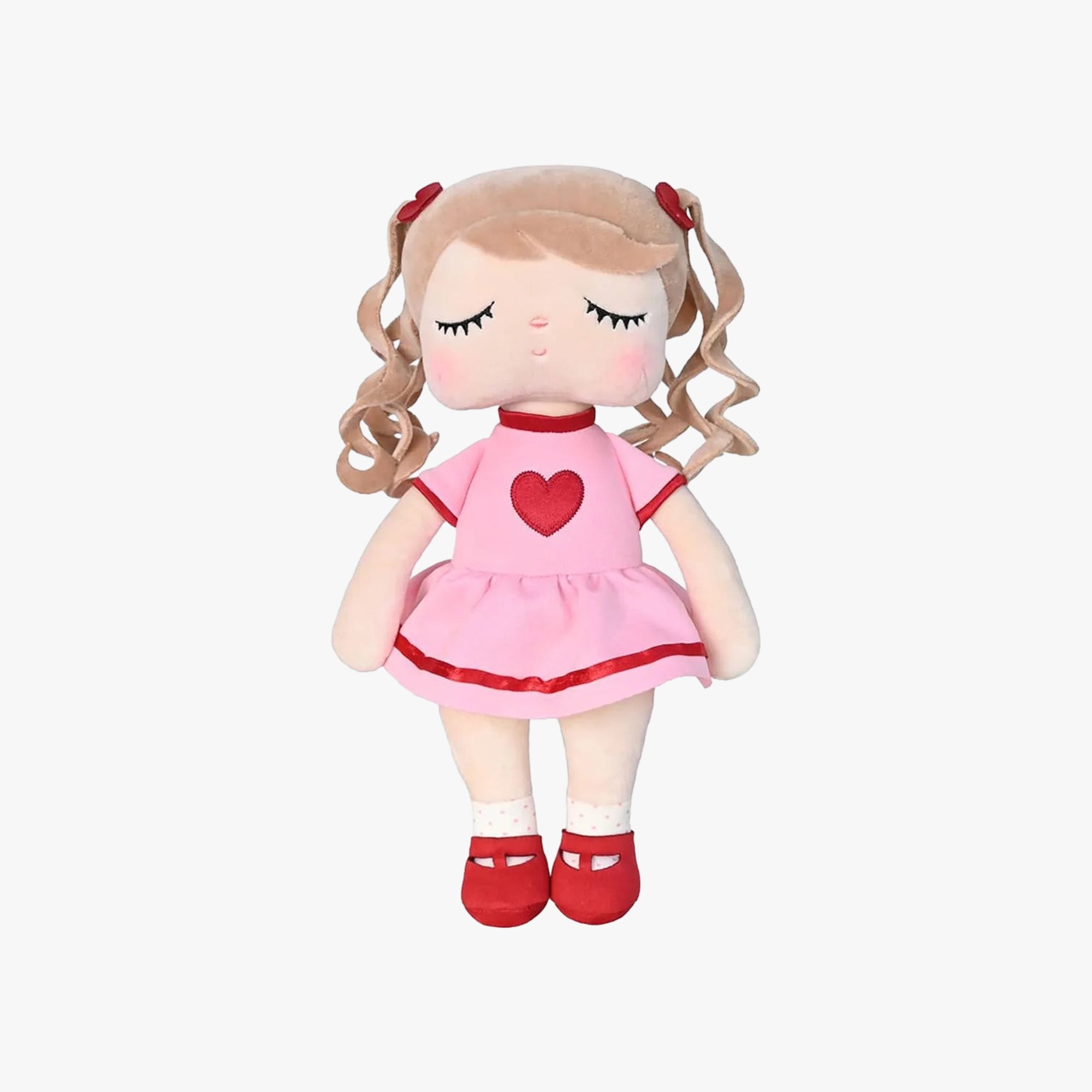 Boneca Infantil de Pano Metoo Tica 33cm