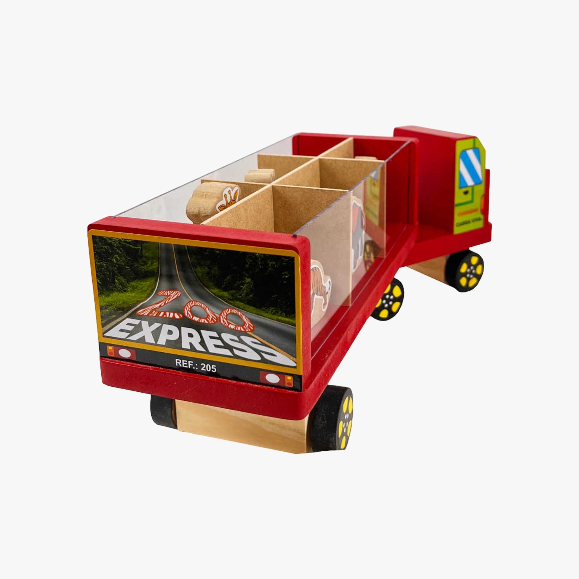 Brinquedo Caminhão Zoo Express