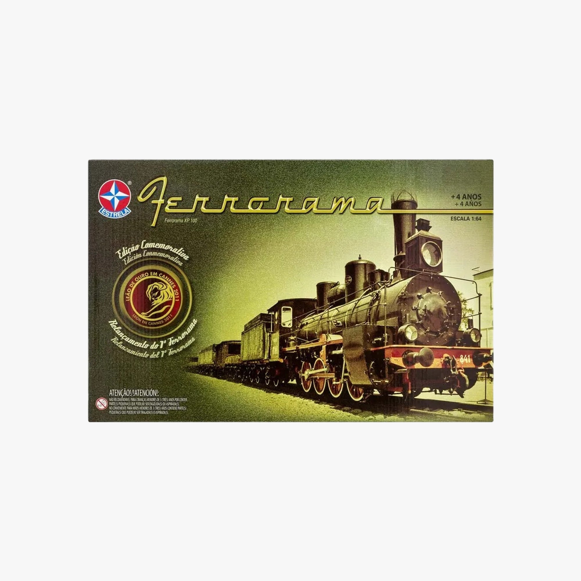 Trem Pista Locomotiva Ferrorama Xp 100