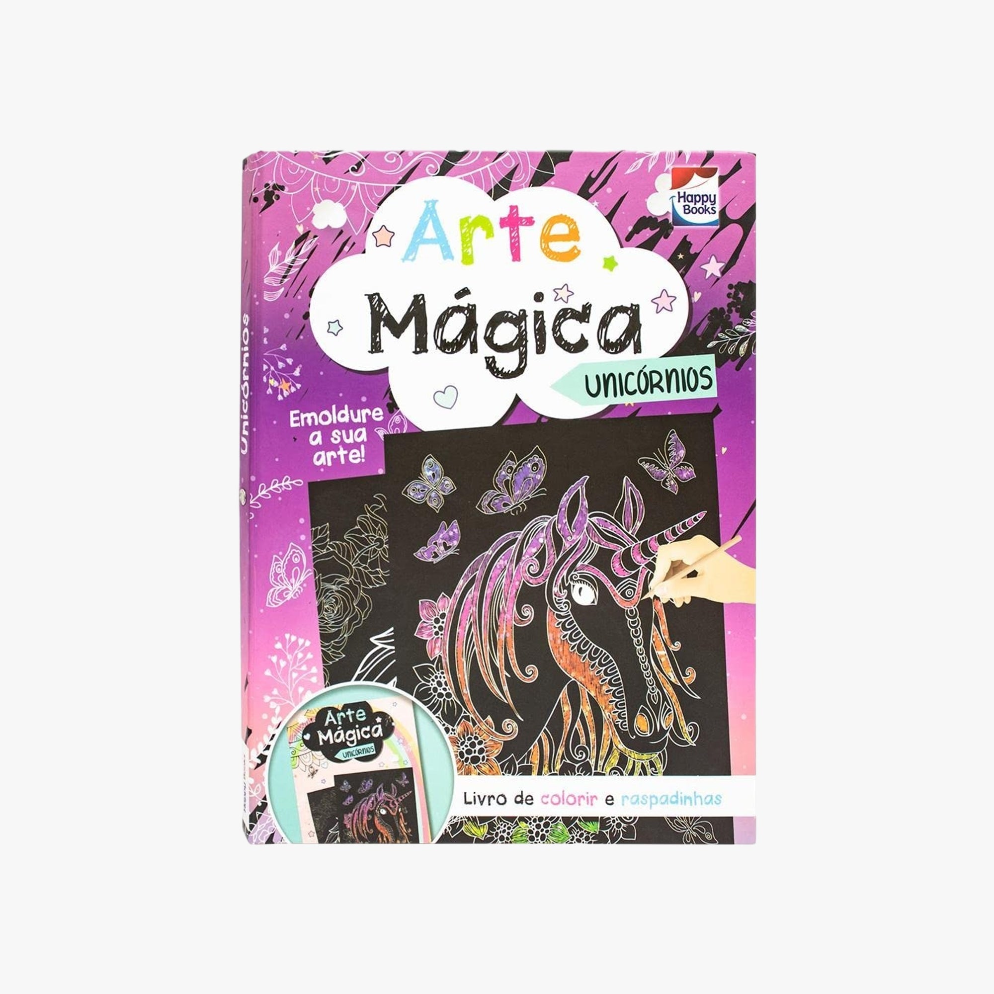 Livro Arte Mágica Unicórnios