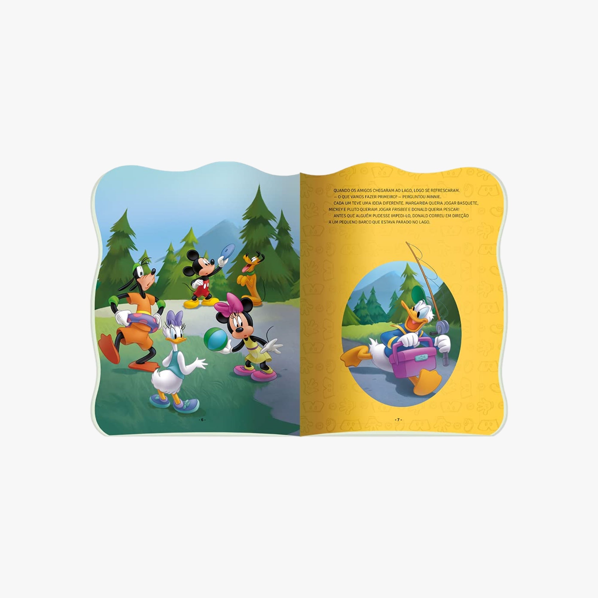 Super Kit 2 Livros Recortados Disney Pixar - Bela e Mickey
