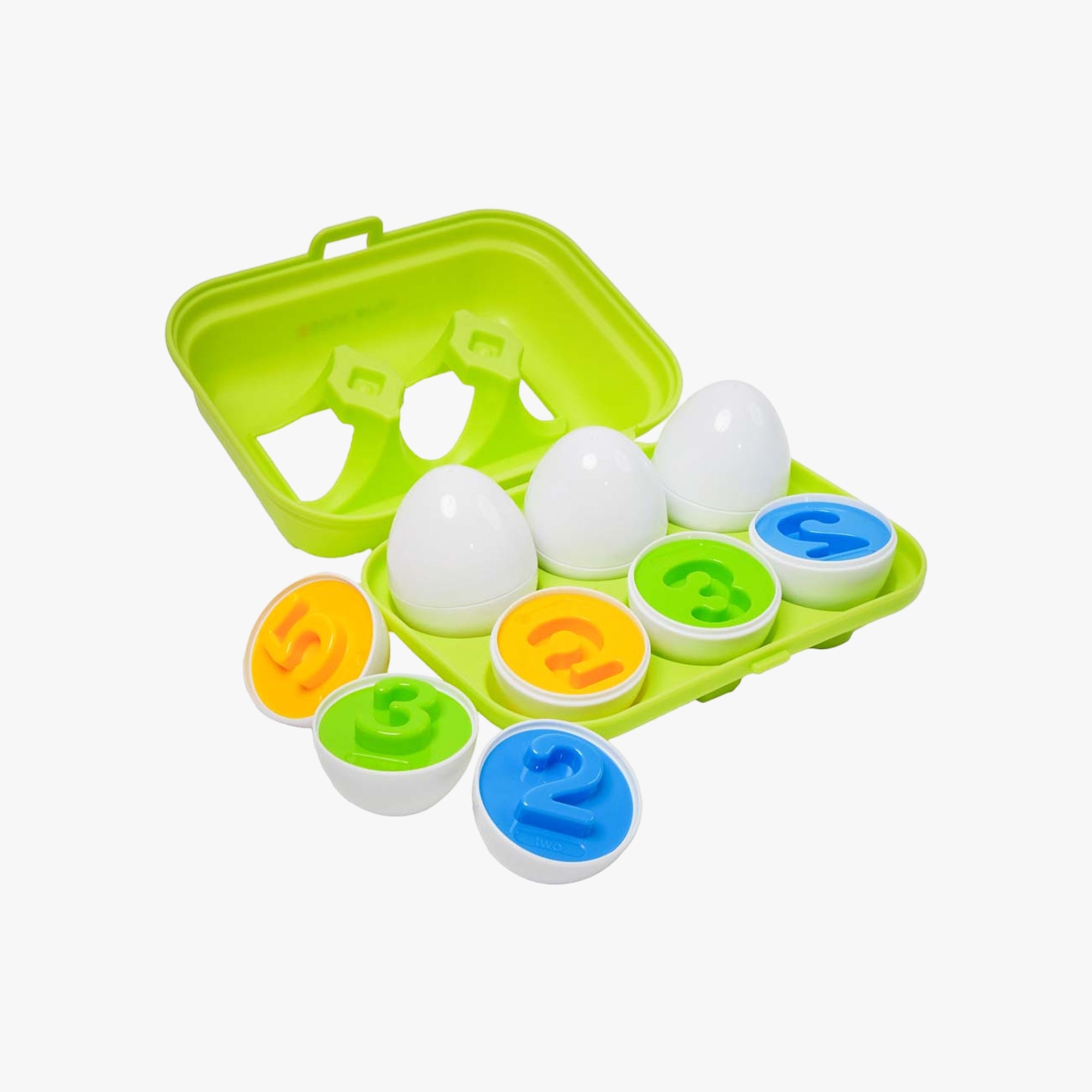 Ovinhos Educativos de Números (1 a 6) Number Eggs