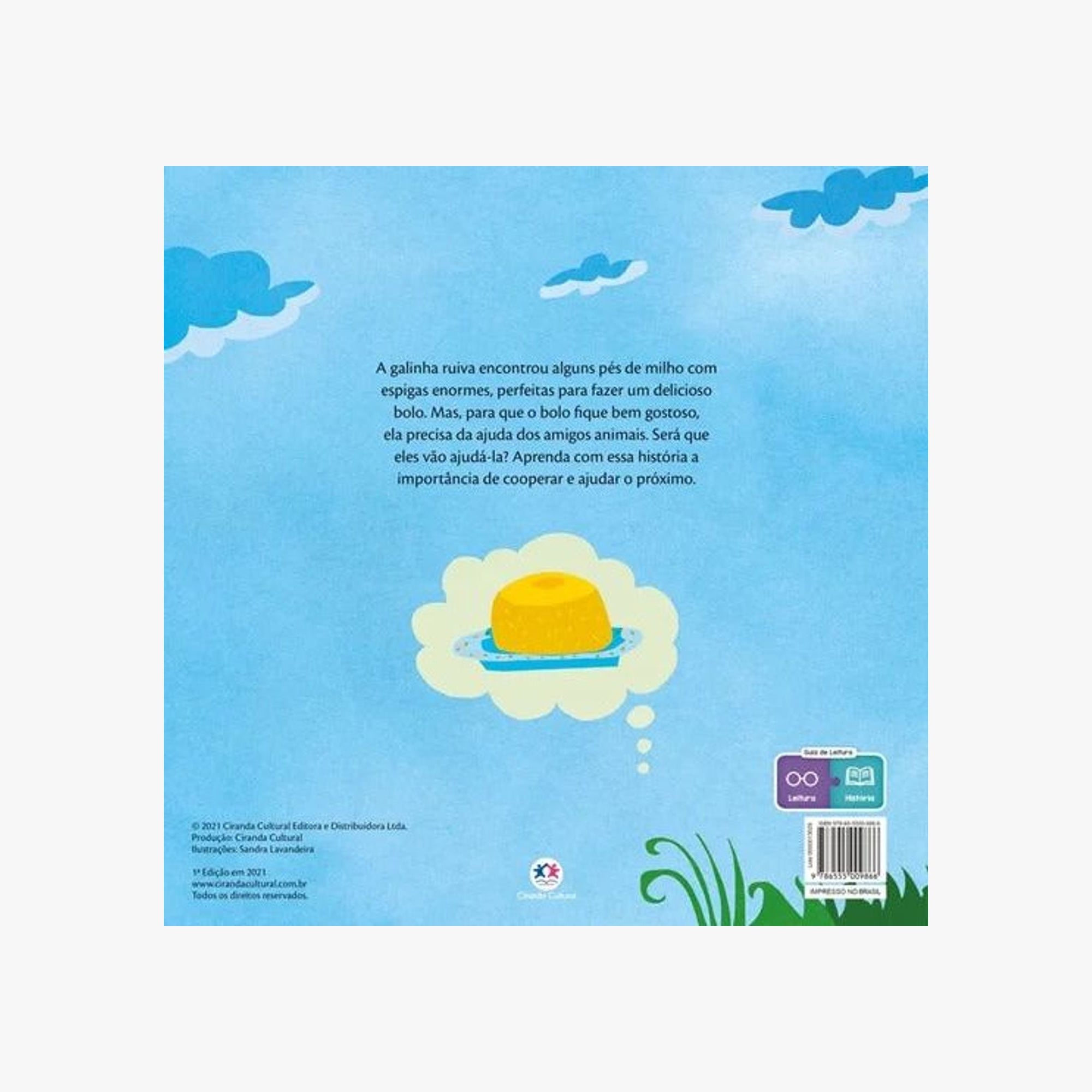 Livro Infantil A Galinha Ruiva