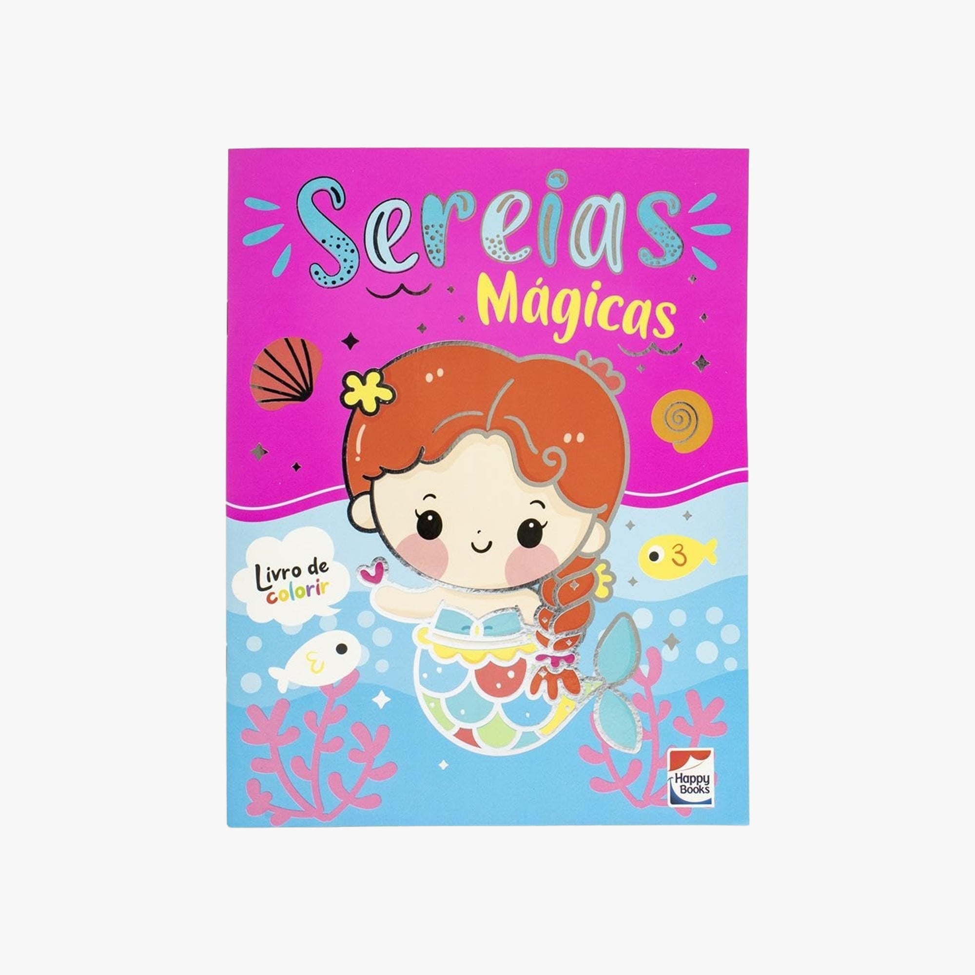 Livro de Colorir Sereias Mágicas