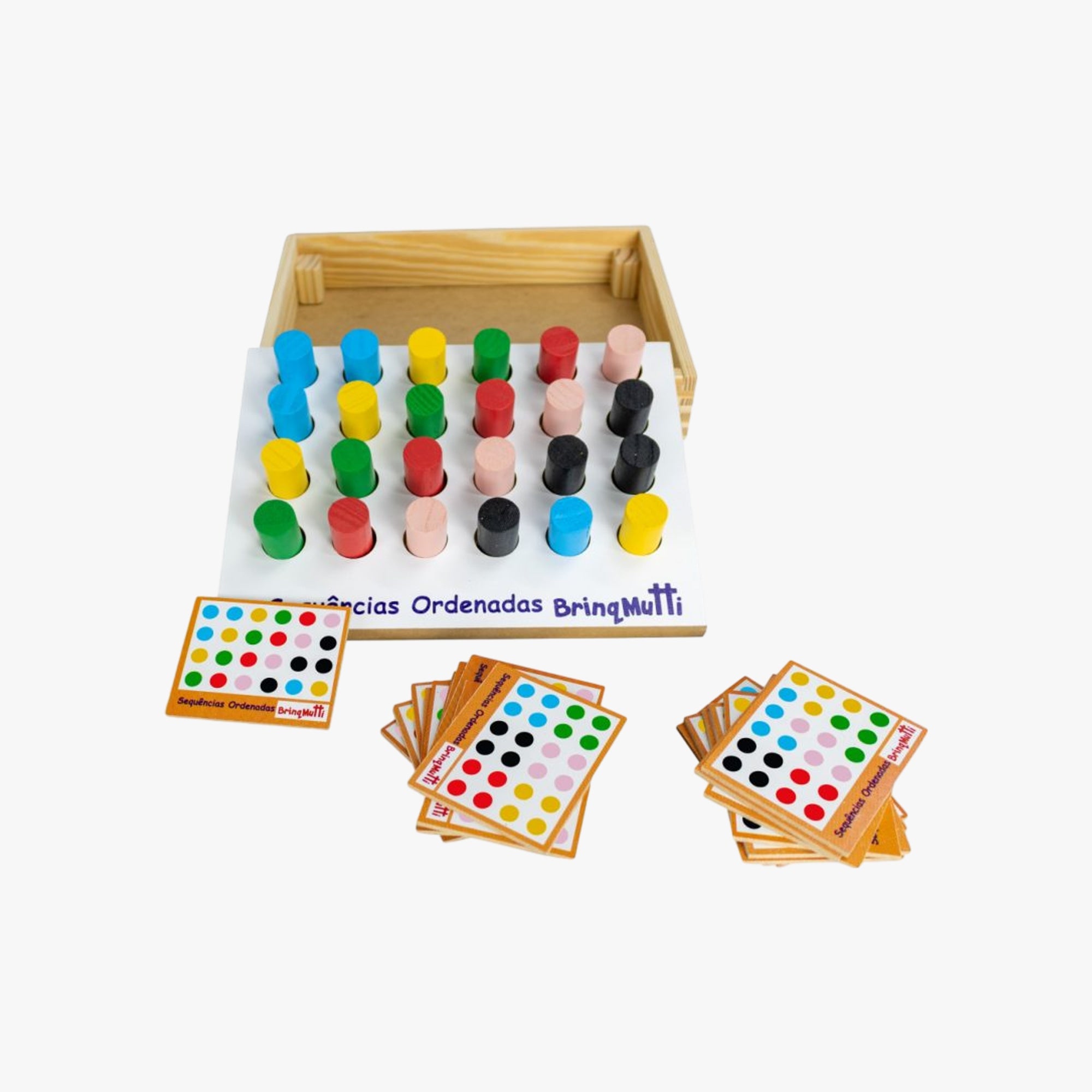 Jogo Educativo Sequências Ordenadas BrinqMutti