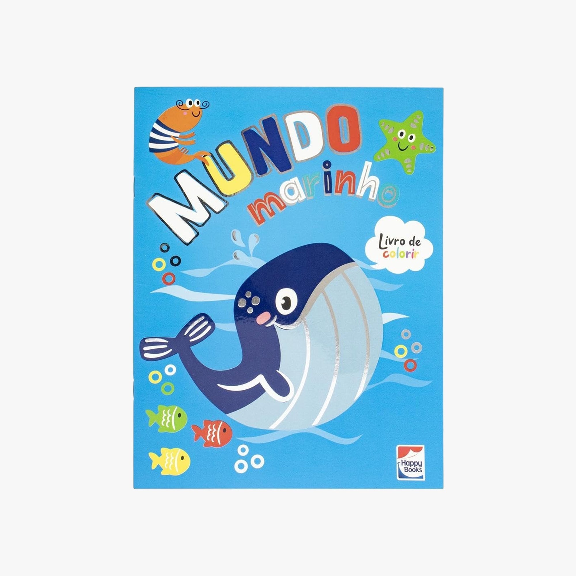Livro de Colorir Mundo Marinho