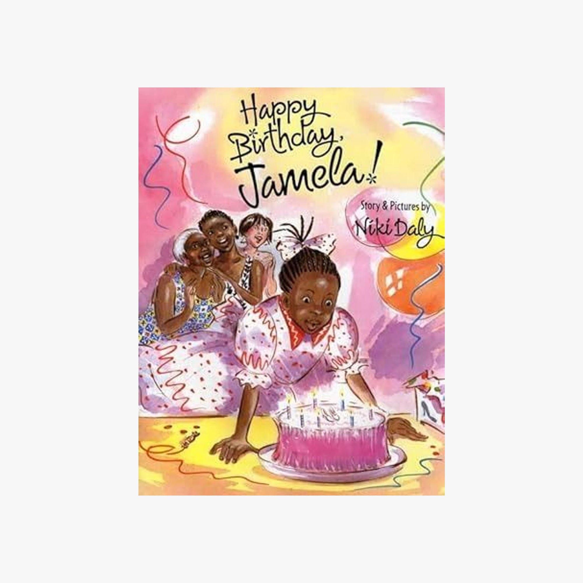 Livro Infantil Feliz Aniversário, Jamela