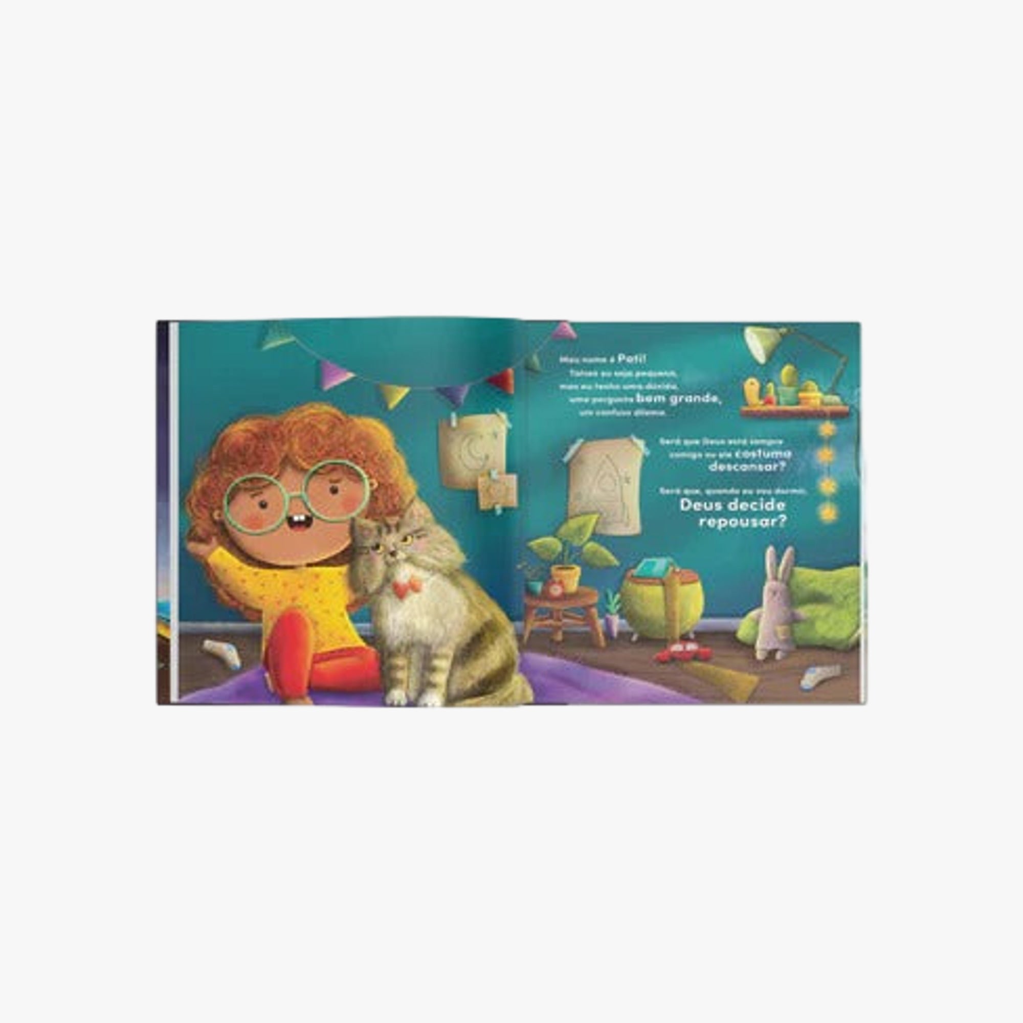 Livro Infantil Será que Deus Está Acordado?