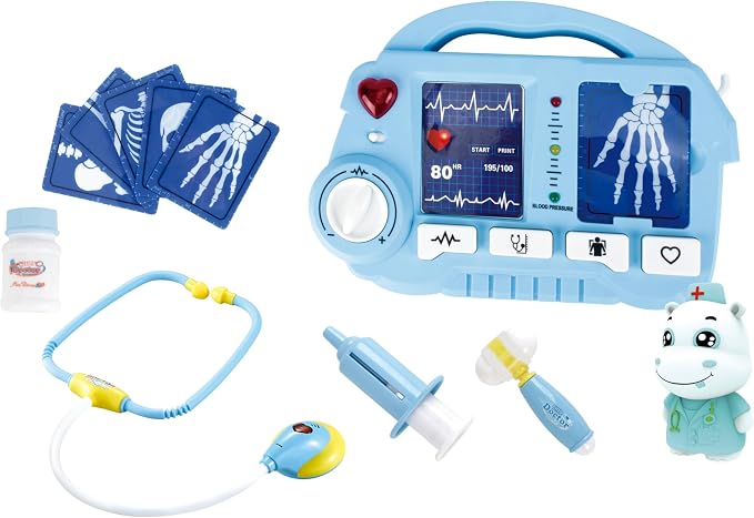 Brinquedo Kit Médico Raio X