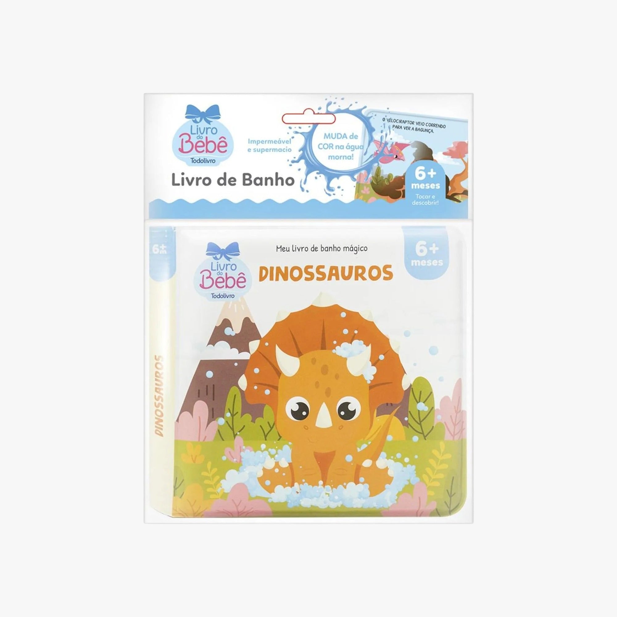 Meu Livro de Banho Mágico - Dinossauros