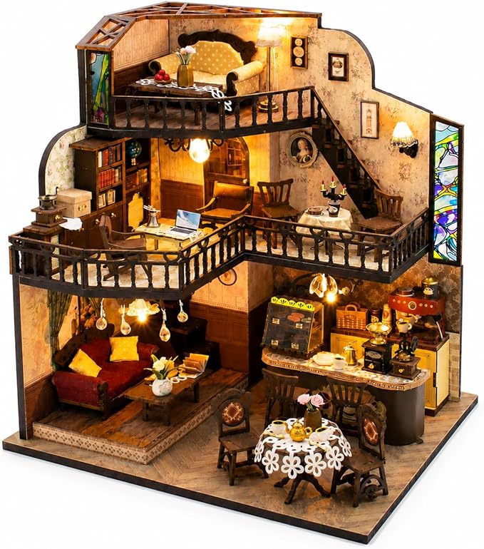 Mini Casa De Bonecas 3 Andares