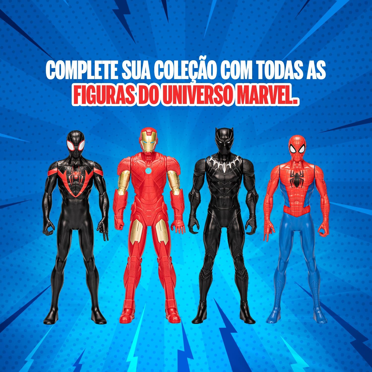 Brinquedo Boneco Homem-Aranha - Marvel, Action Figure, Figura Articulada em Grande Escala com 24 cm