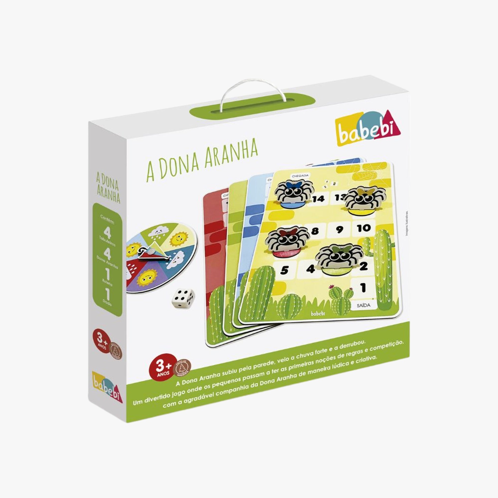 Jogo Pedagógico A Dona Aranha
