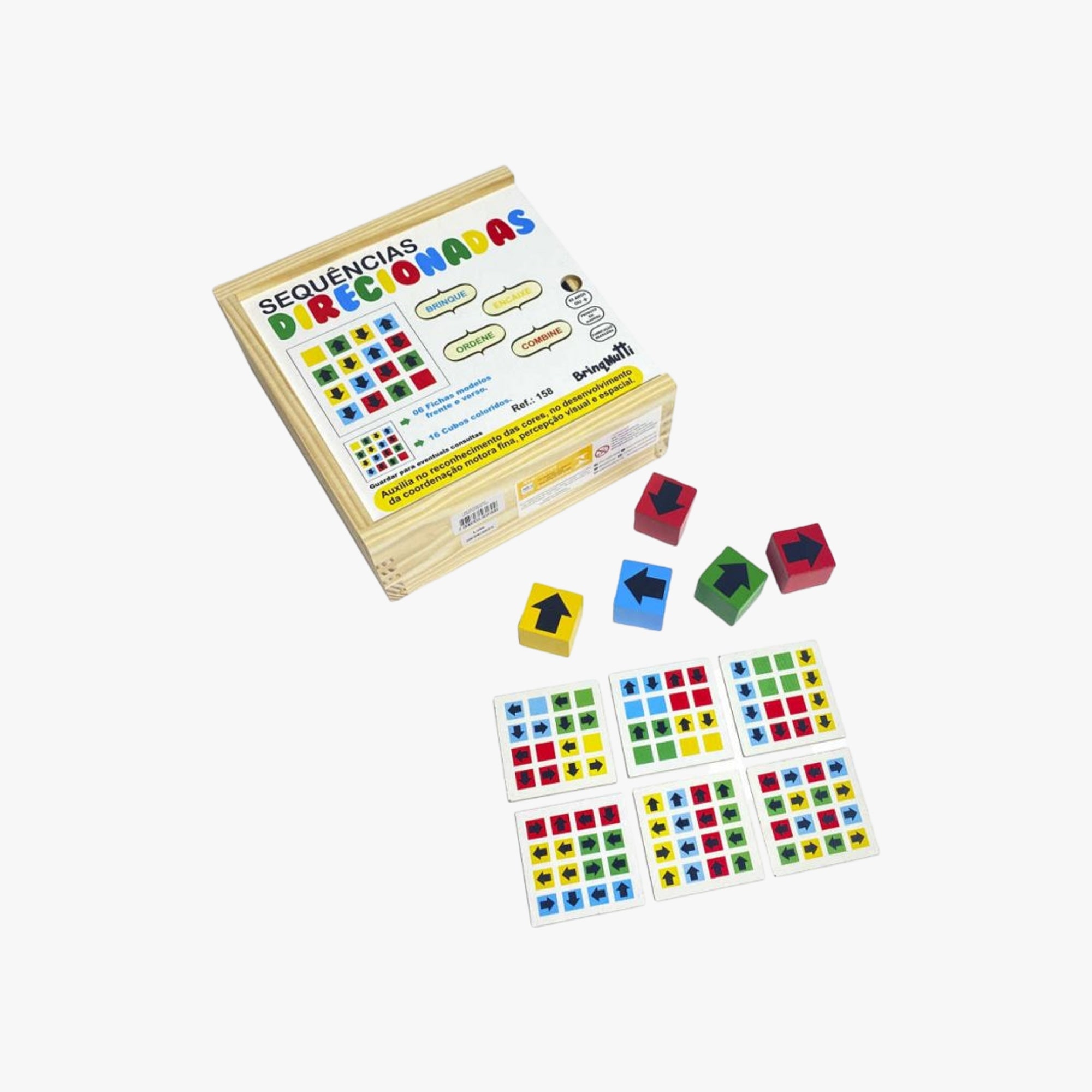 Brinquedo Pedagógico Sequências Direcionadas