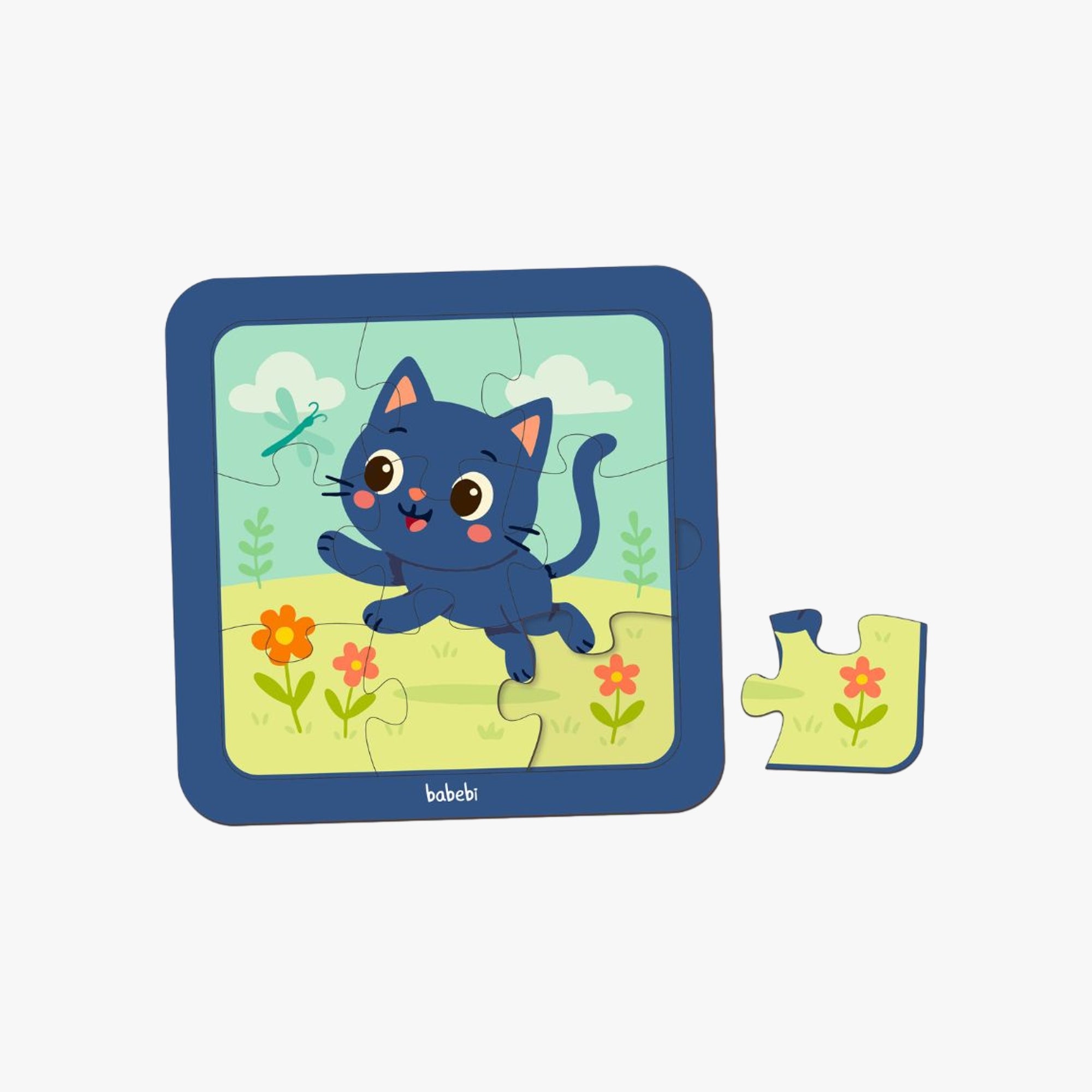 Quebra-Cabeça Infantil Gato