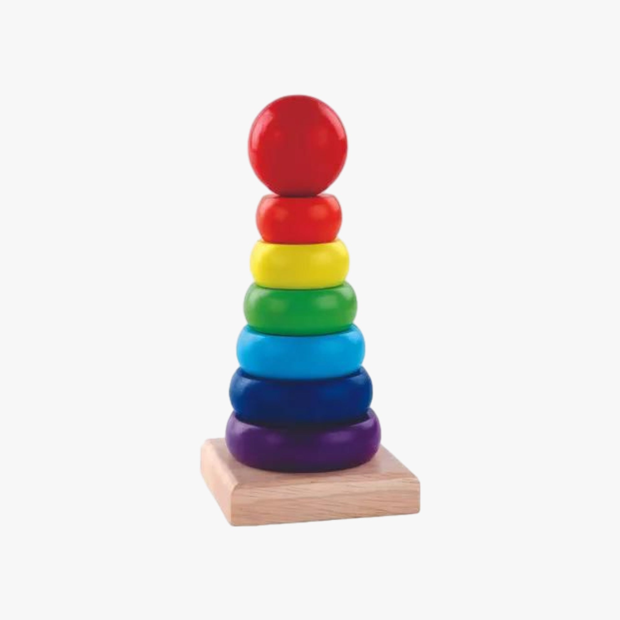 Brinquedo Educativo Torre De Encaixe 7 Peças