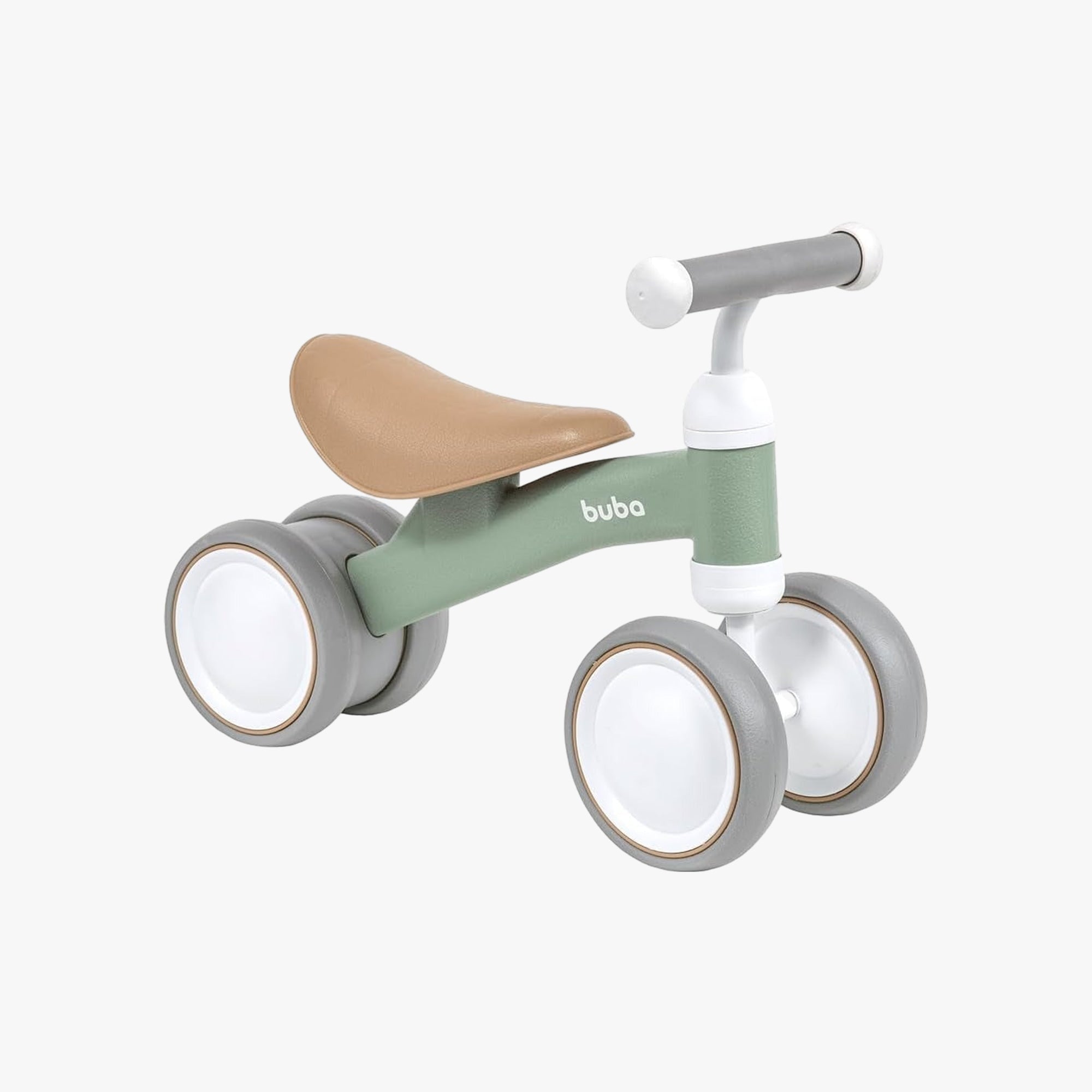 Bicicleta De Equilibrio Buba 4 Rodas Verde