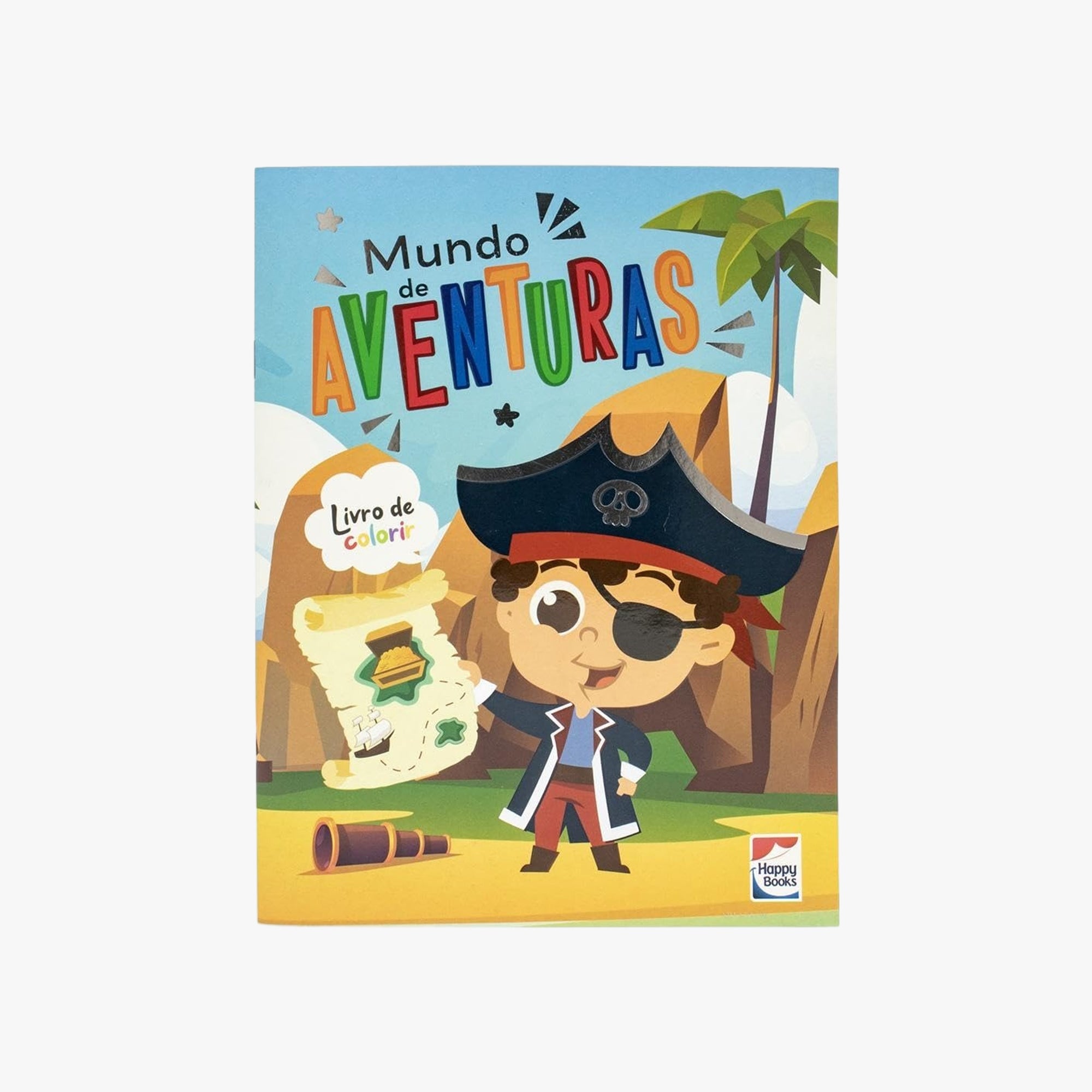 Livro de Colorir Mundo de Aventura