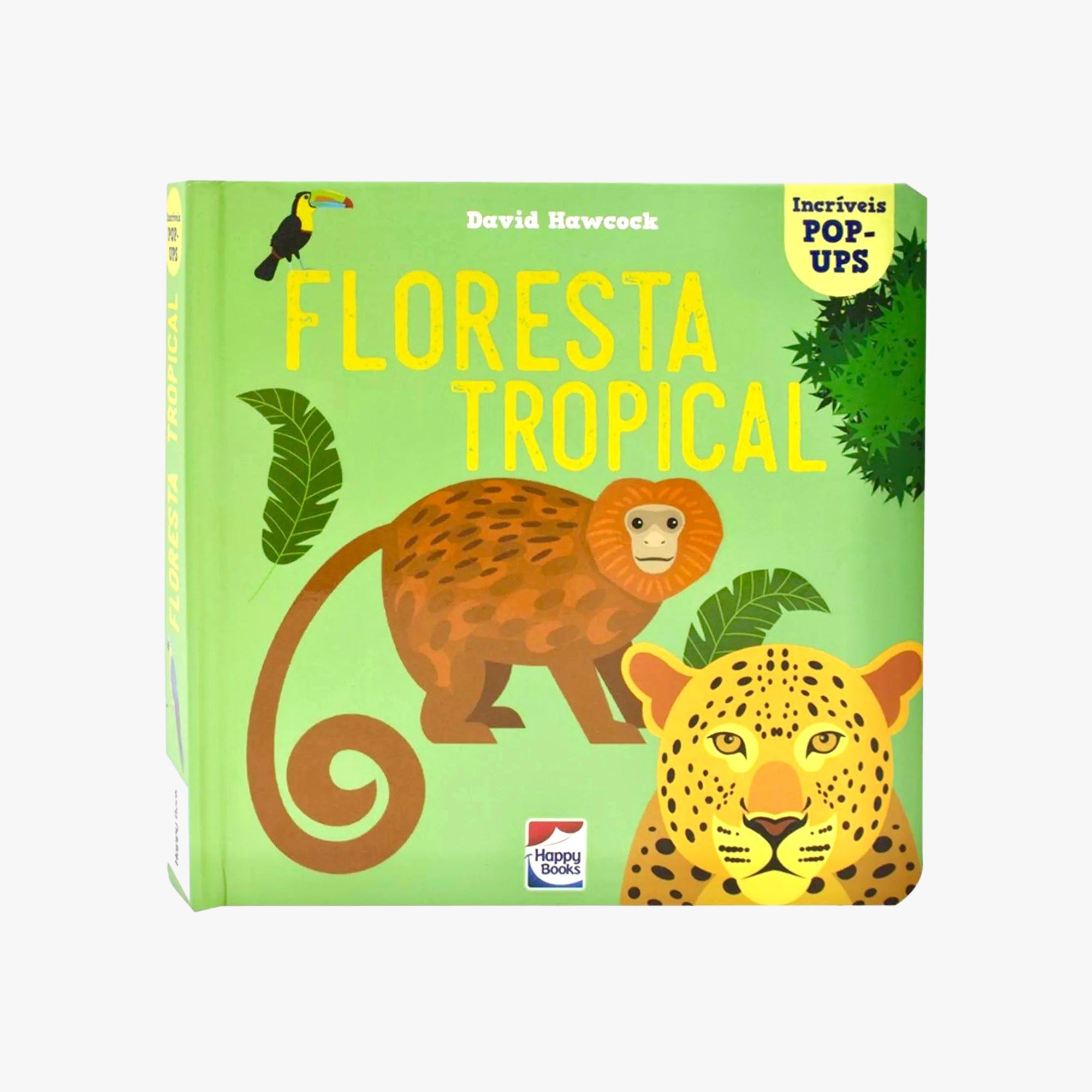 Livro Infantil Floresta Tropical Pop Ups