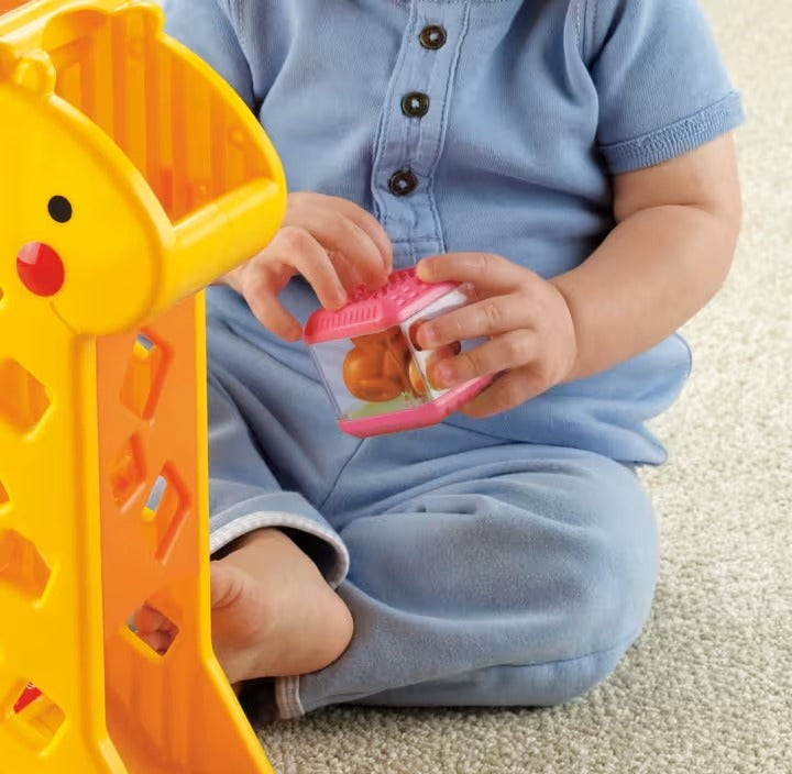 Brinquedo para Bebês Girafa com Blocos