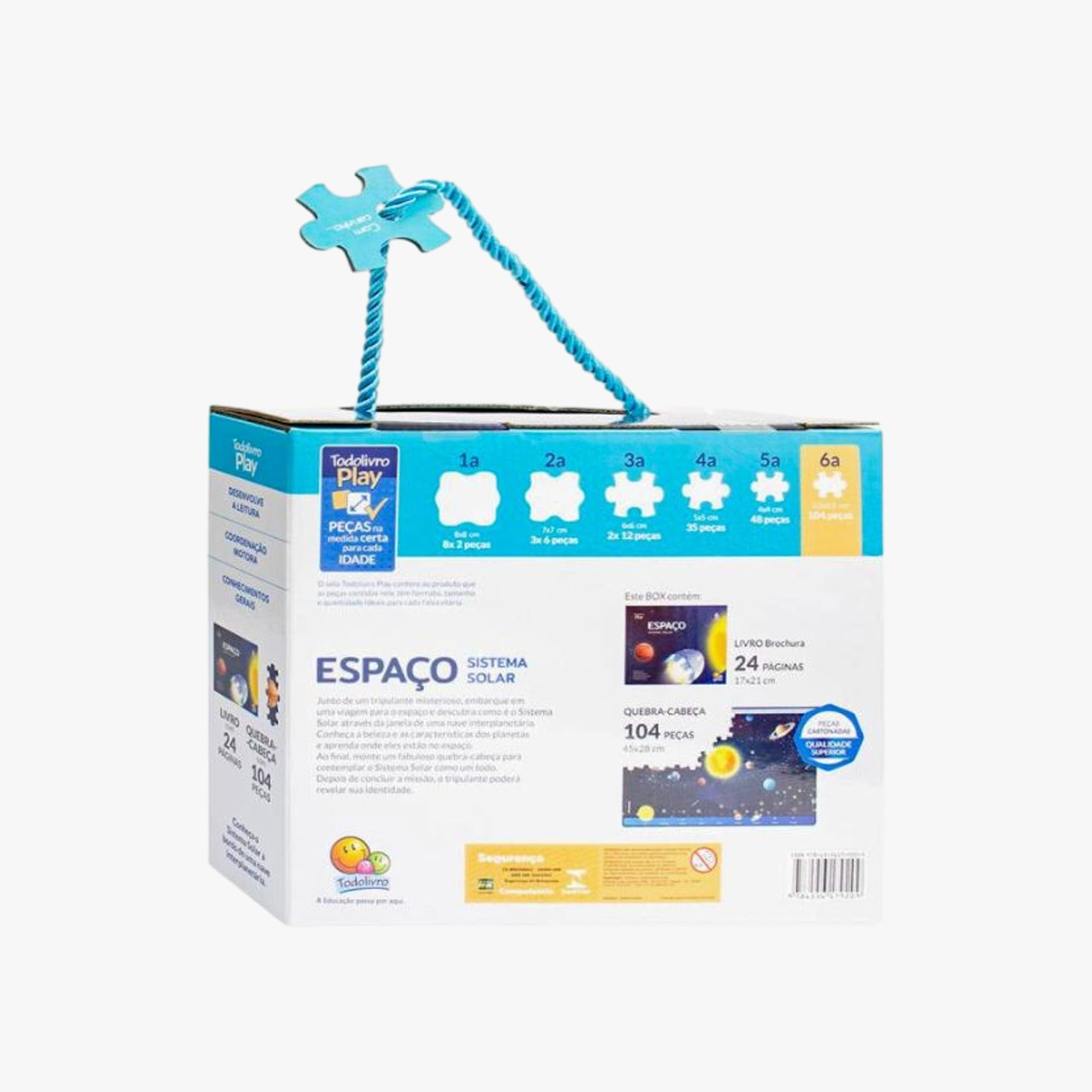 Kit Educativo Espaço Livro e Quebra-Cabeça
