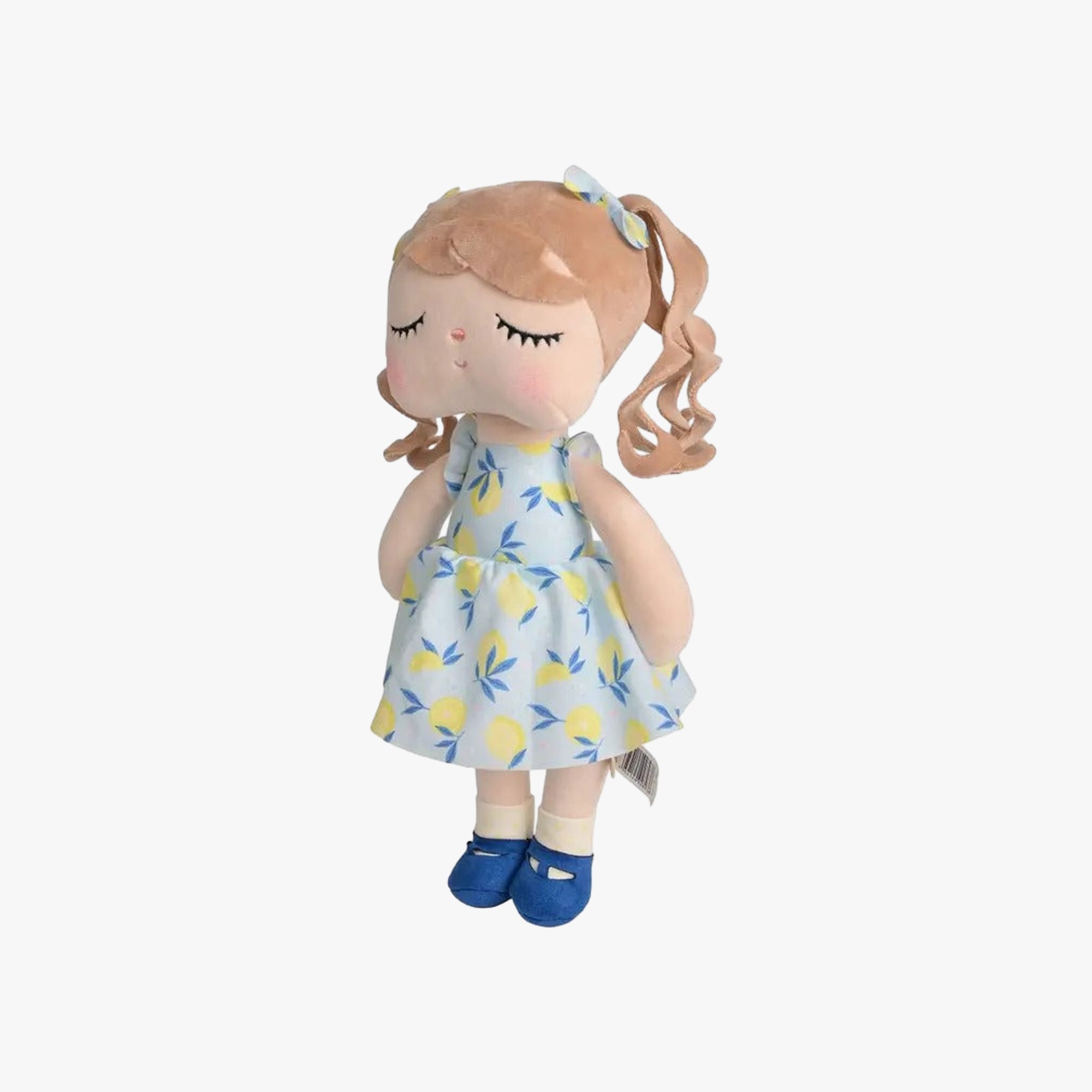 Boneca Infantil de Pano Metoo Lemon 33cm