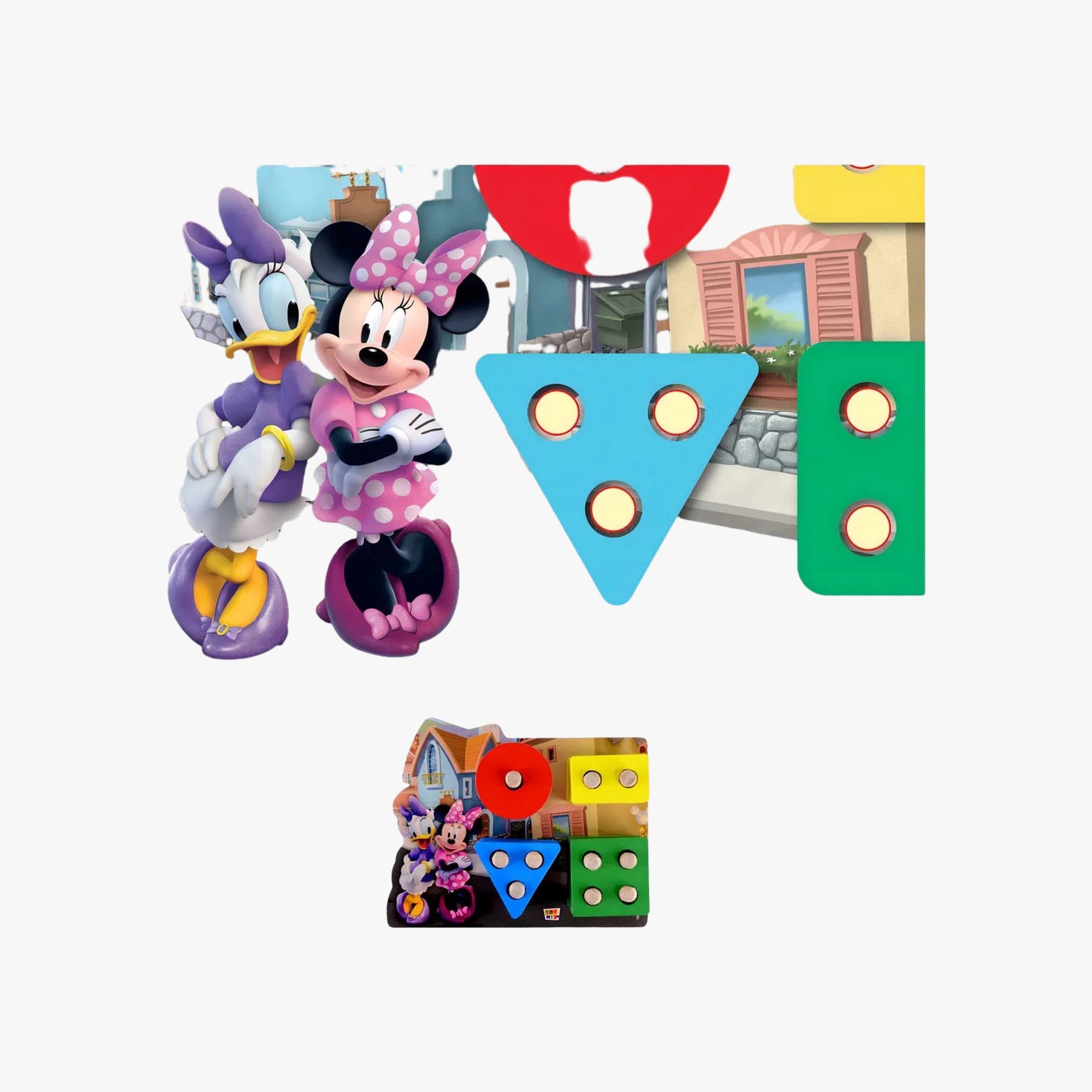 Encaixe Divertido Formas e Cores Minnie