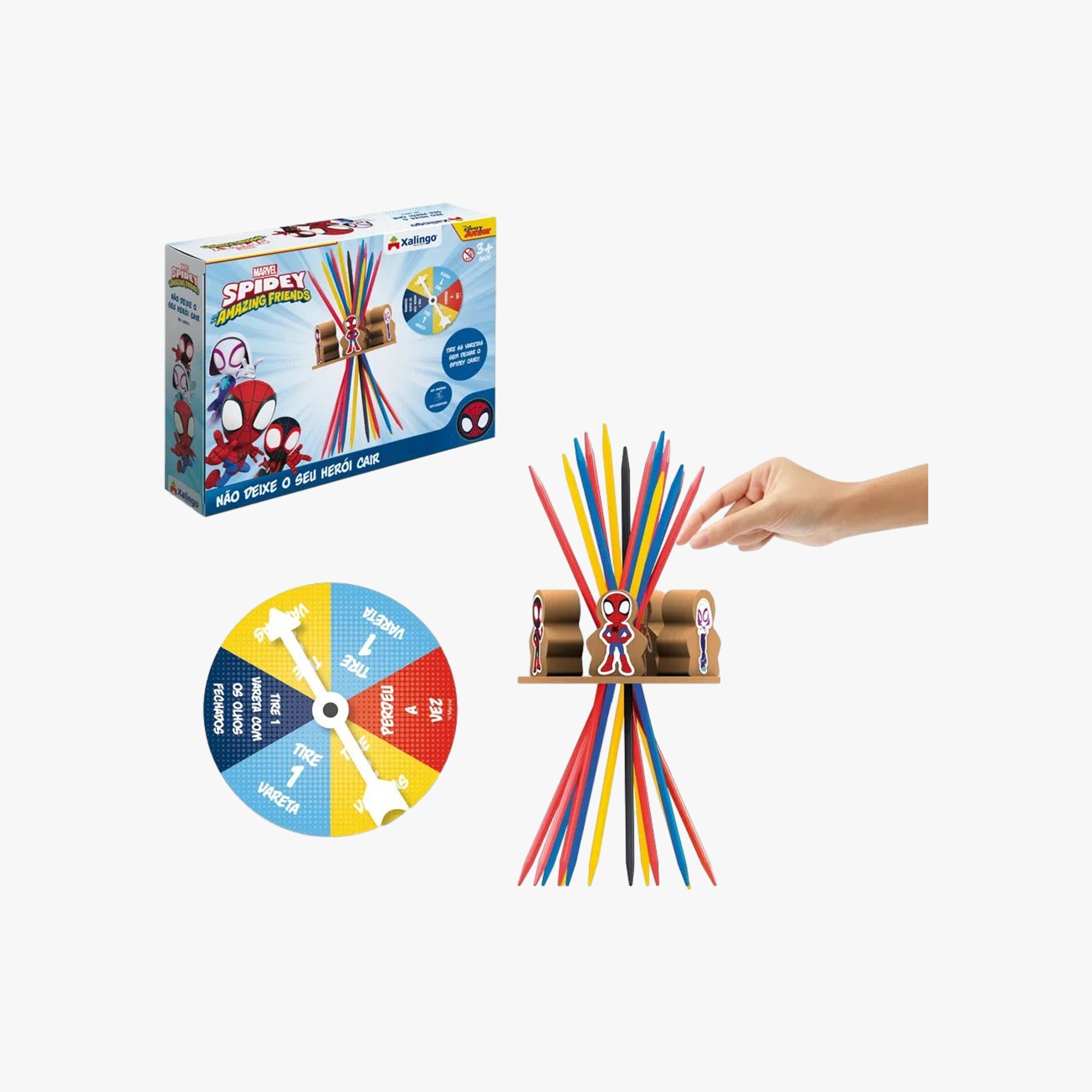 Jogo Infantil Não Deixe o Seu Herói Cair Spidey