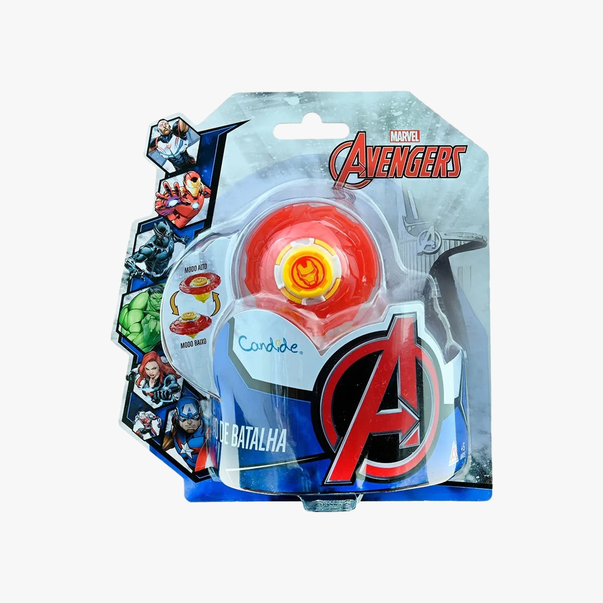Pião de Batalha Avengers - Sortido