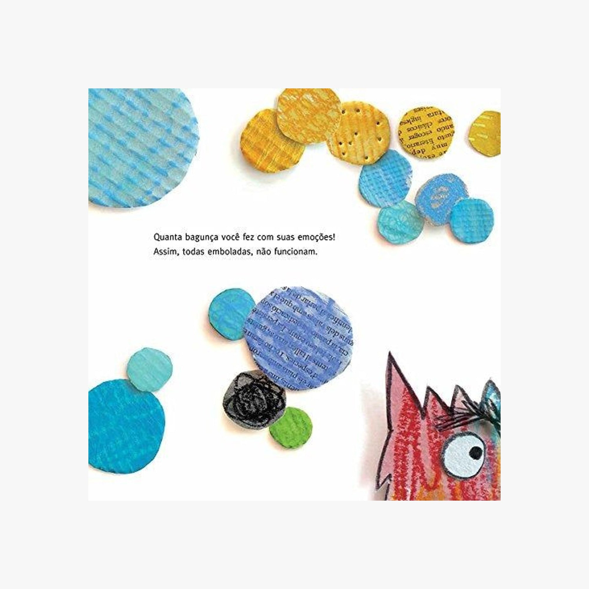 Livro Infantil O Monstro das Cores