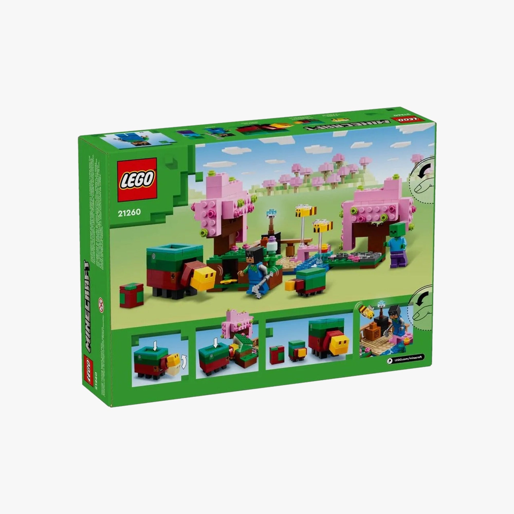 Lego Minecraft - O jardim em flor de cerejeira