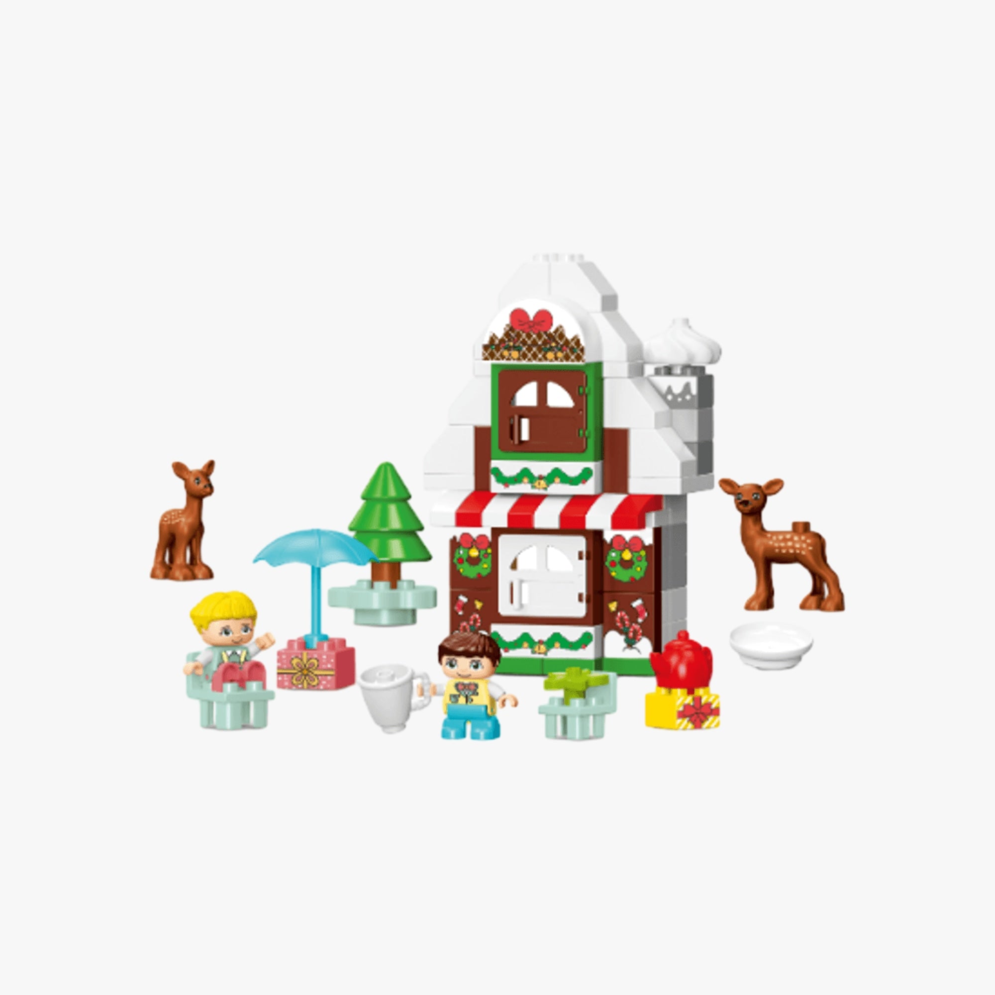 Blocos de Montar Grande de Natal 77 Peças