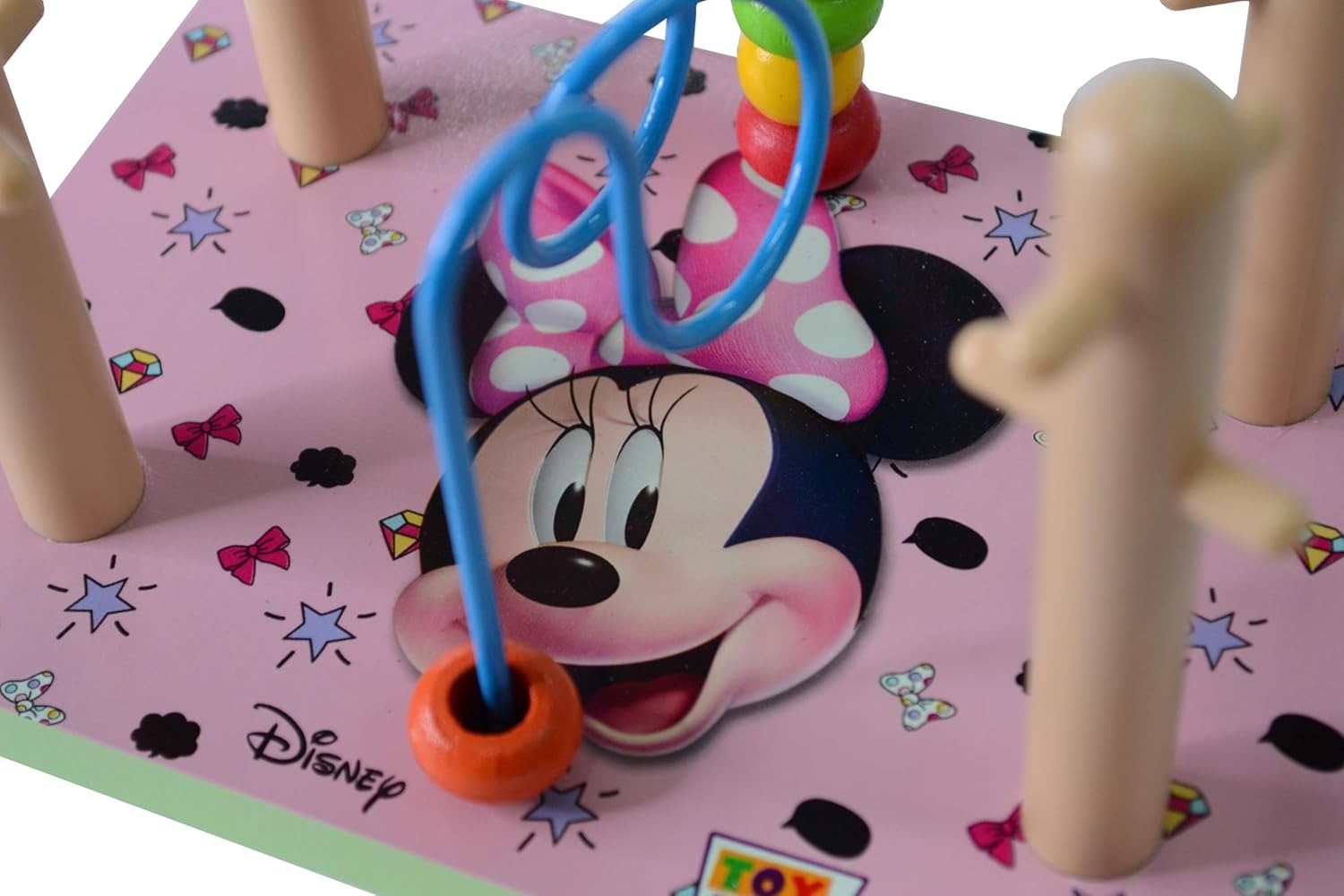 Brinquedo Aramado Divertido Cores e Formas Minnie