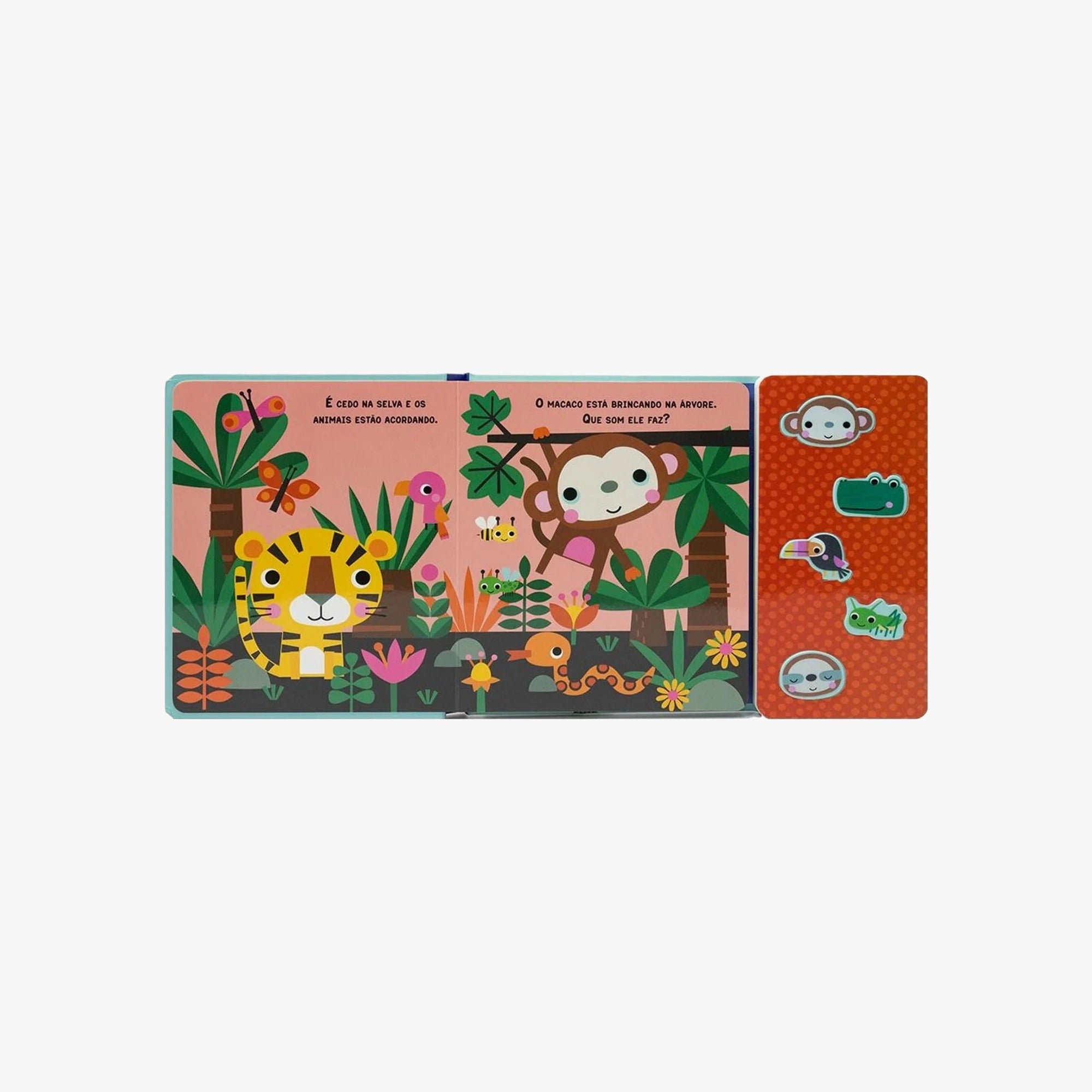 Livro Sonoro e Aventuras Selva