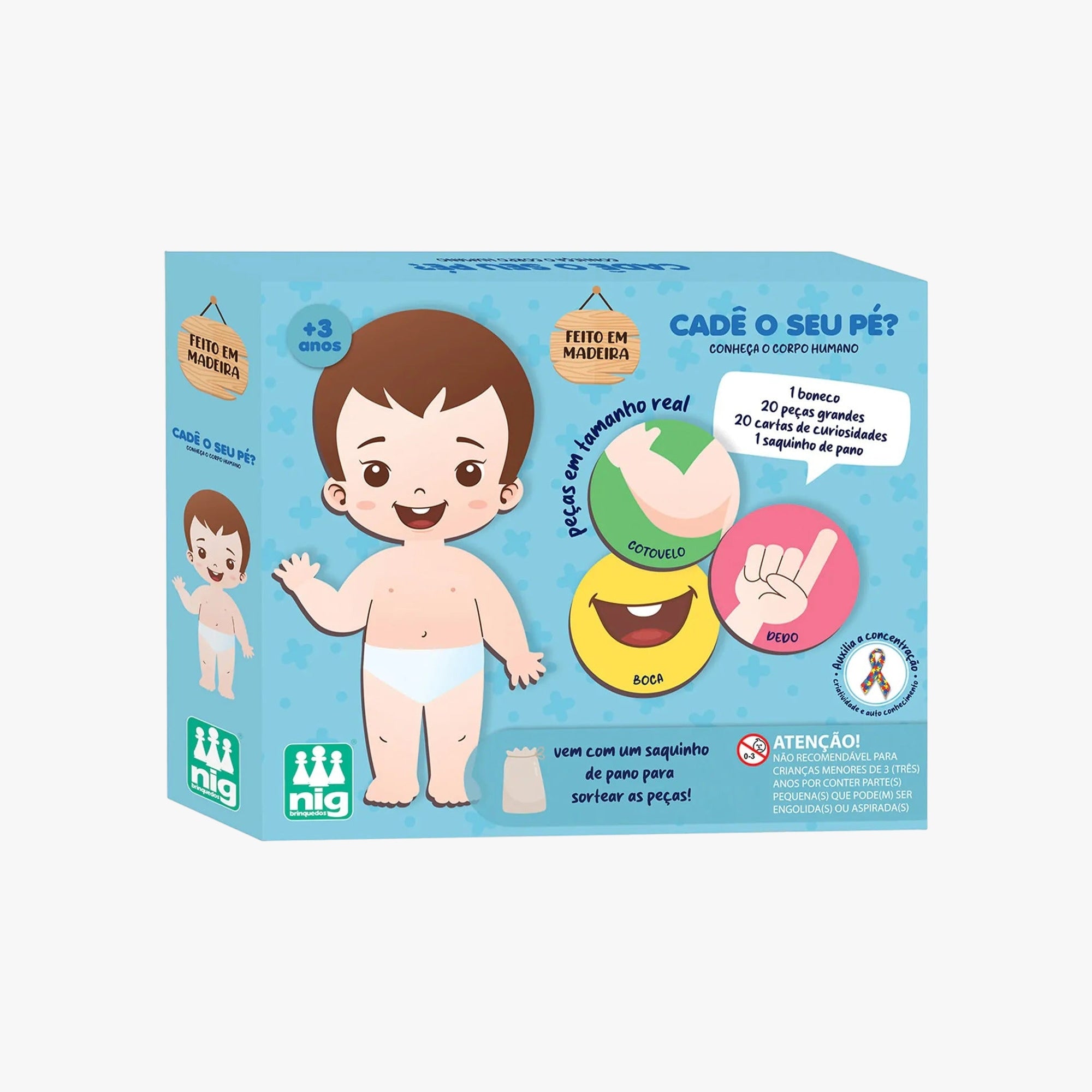 Jogo Educativo Cadê o seu pé