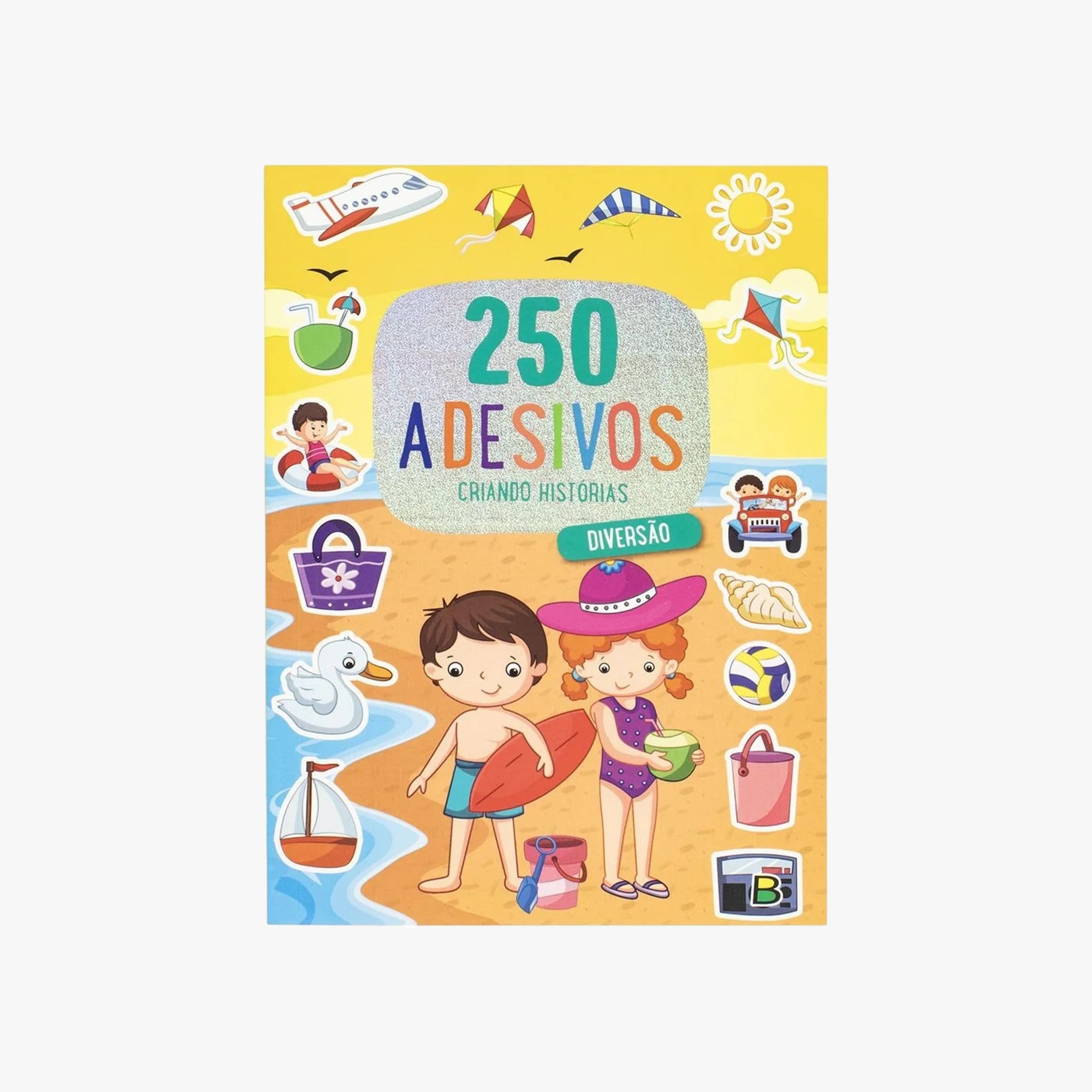 Livro 250 Adesivos - Criando Histórias: Diversão