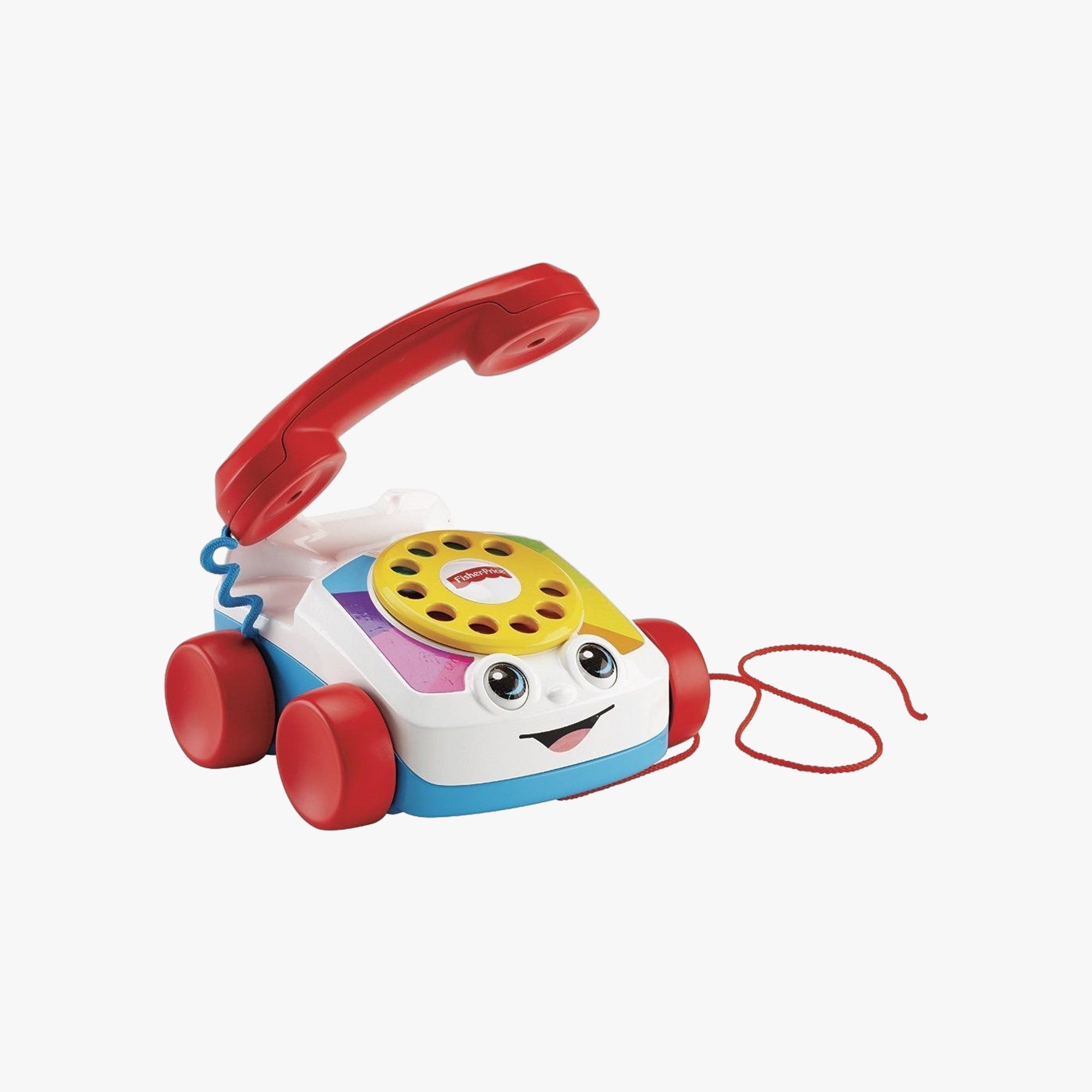 Brinquedo Telefone feliz com disco giratório