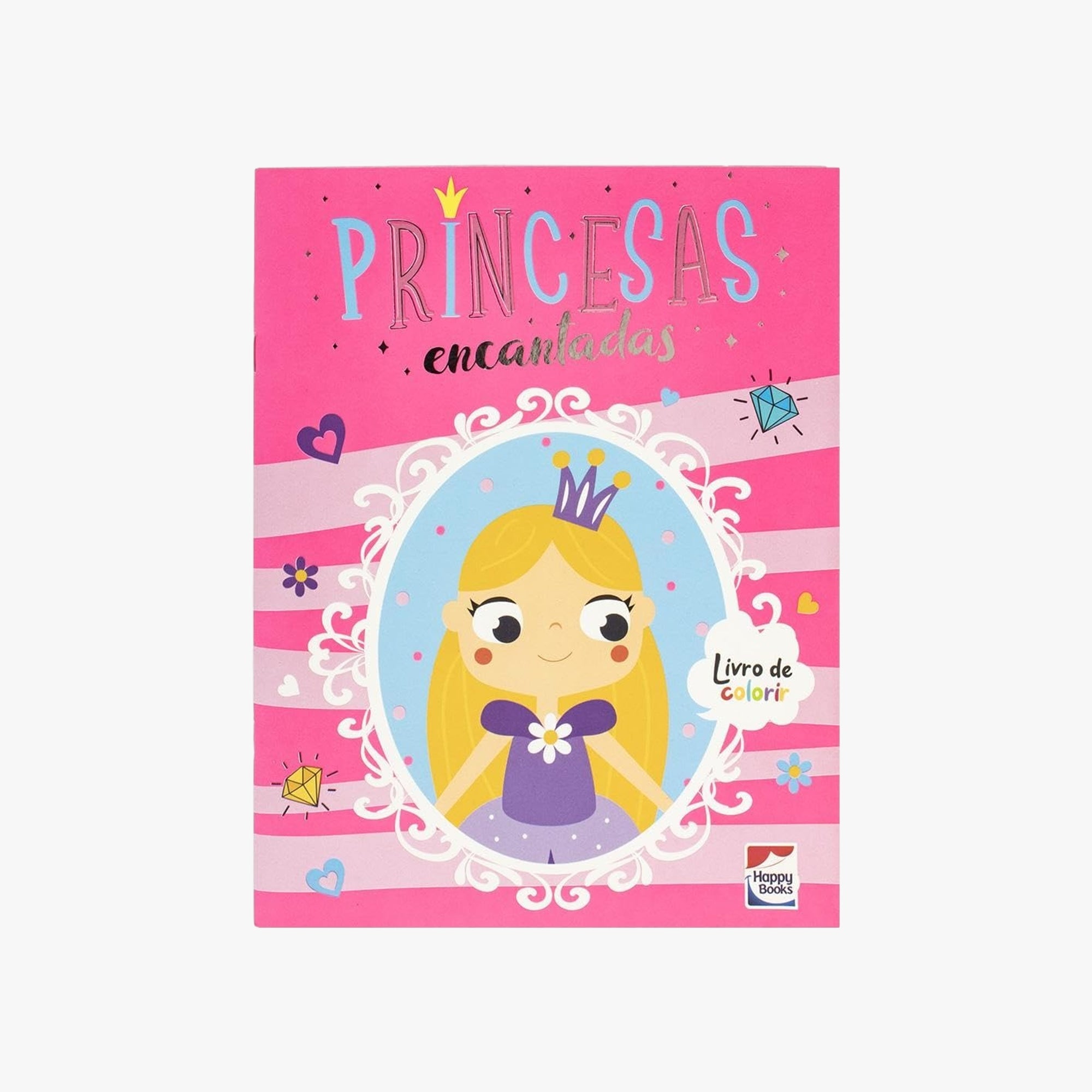 Livro de Colorir Princesas Encantadas