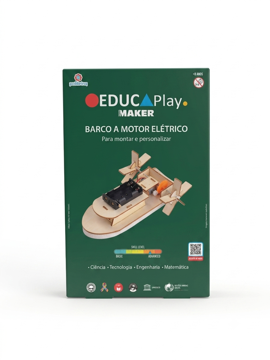 Brinquedo de Montar - Educaplay Maker  PoliLab - Sortido