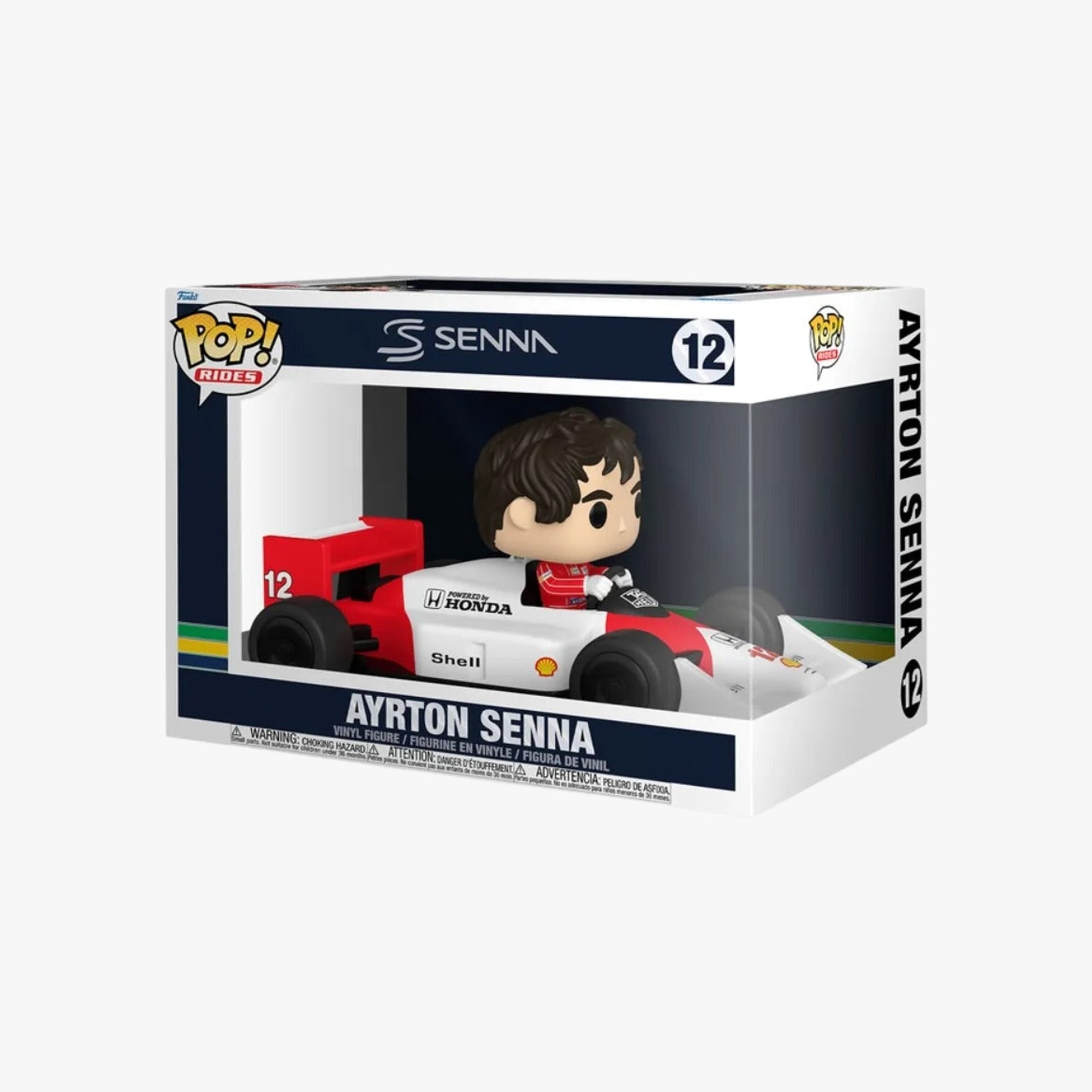 Boneco Funko Pop! Rides Super Deluxe McLaren - Senna