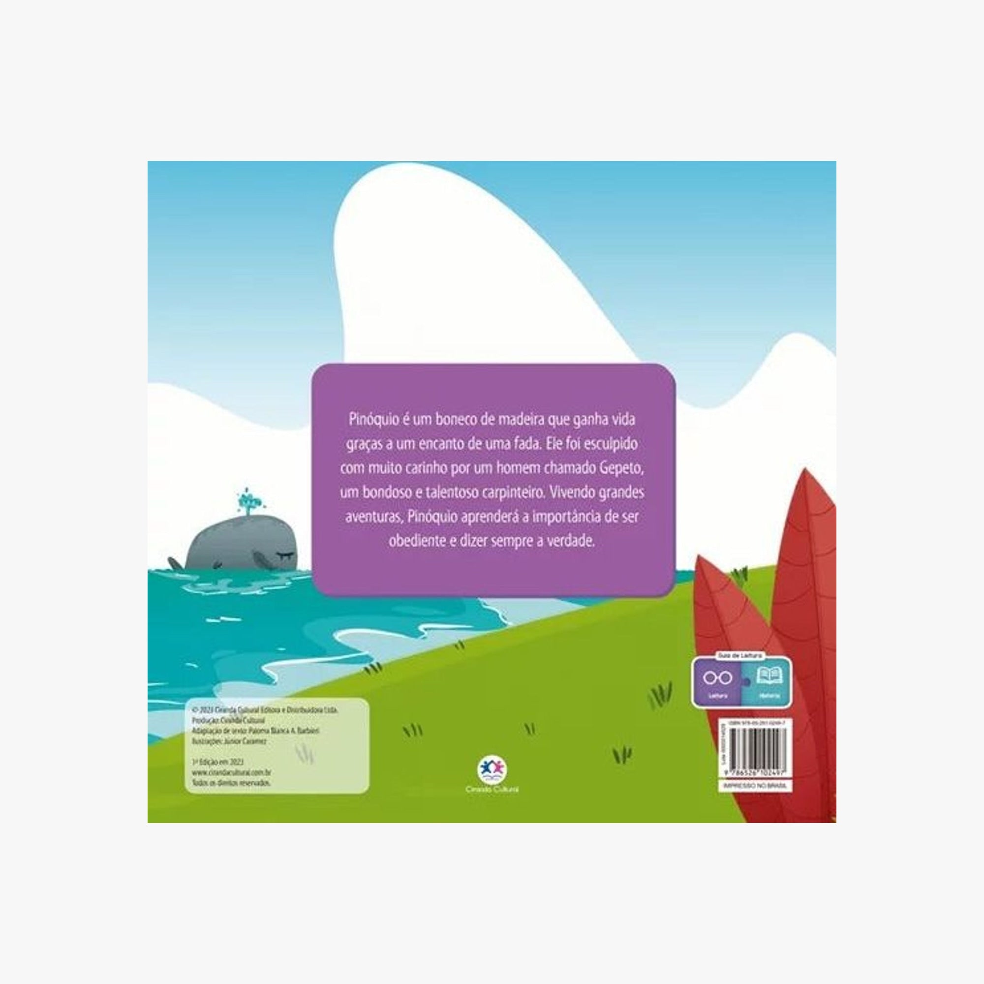 Livro Infantil Pinóquio