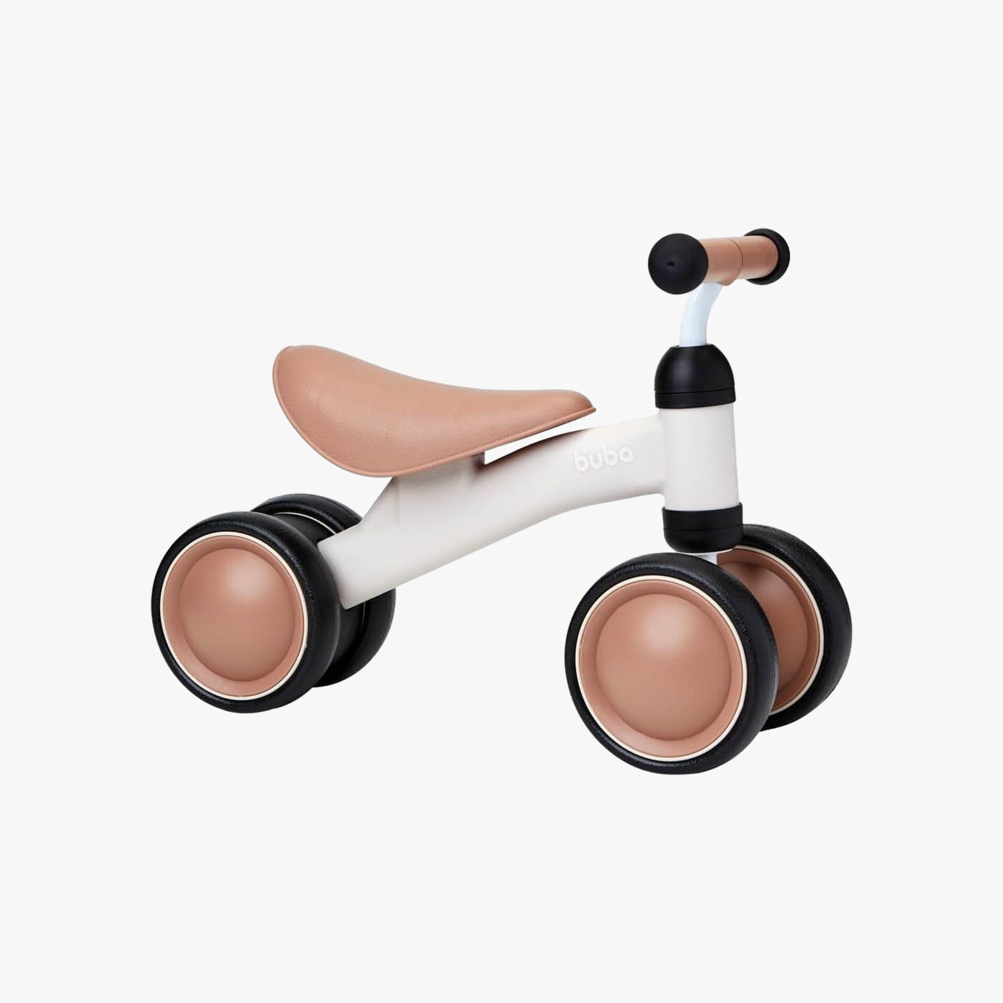 Bicicleta De Equilibrio Buba 4 Rodas Bege