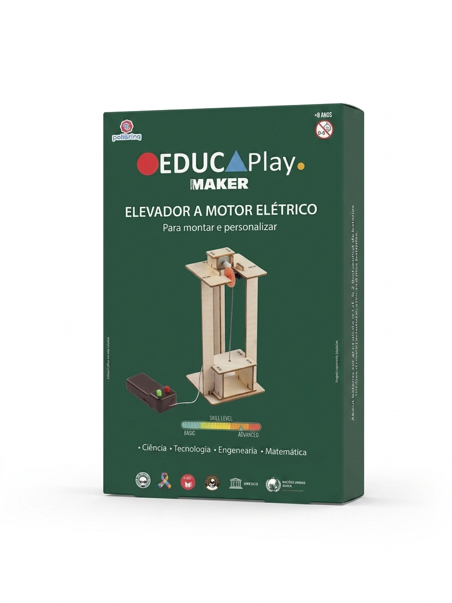 Brinquedo de Montar - Educaplay Maker  PoliLab - Sortido