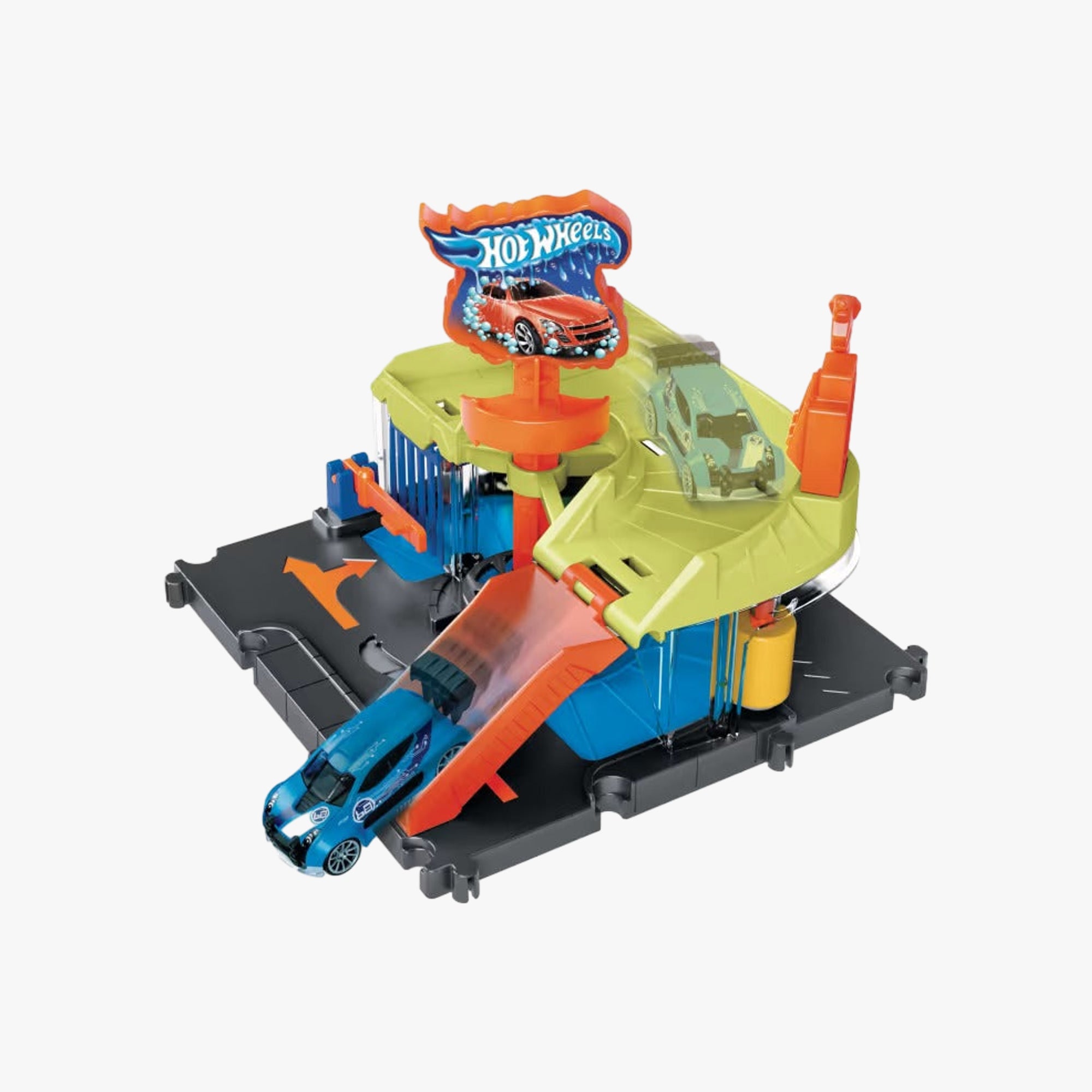 Hot Wheels City Pista de Brinquedo Lava-Rápido da Cidade