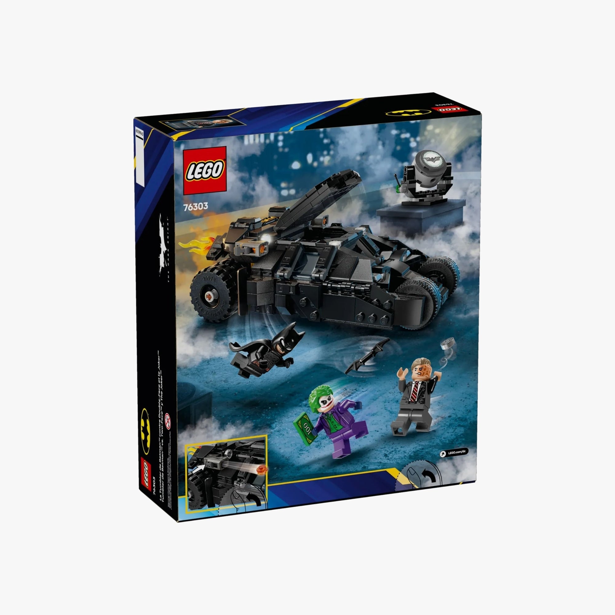 Lego Batman Tumbler + Coringa e Duas-Caras - Super Conjunto DC