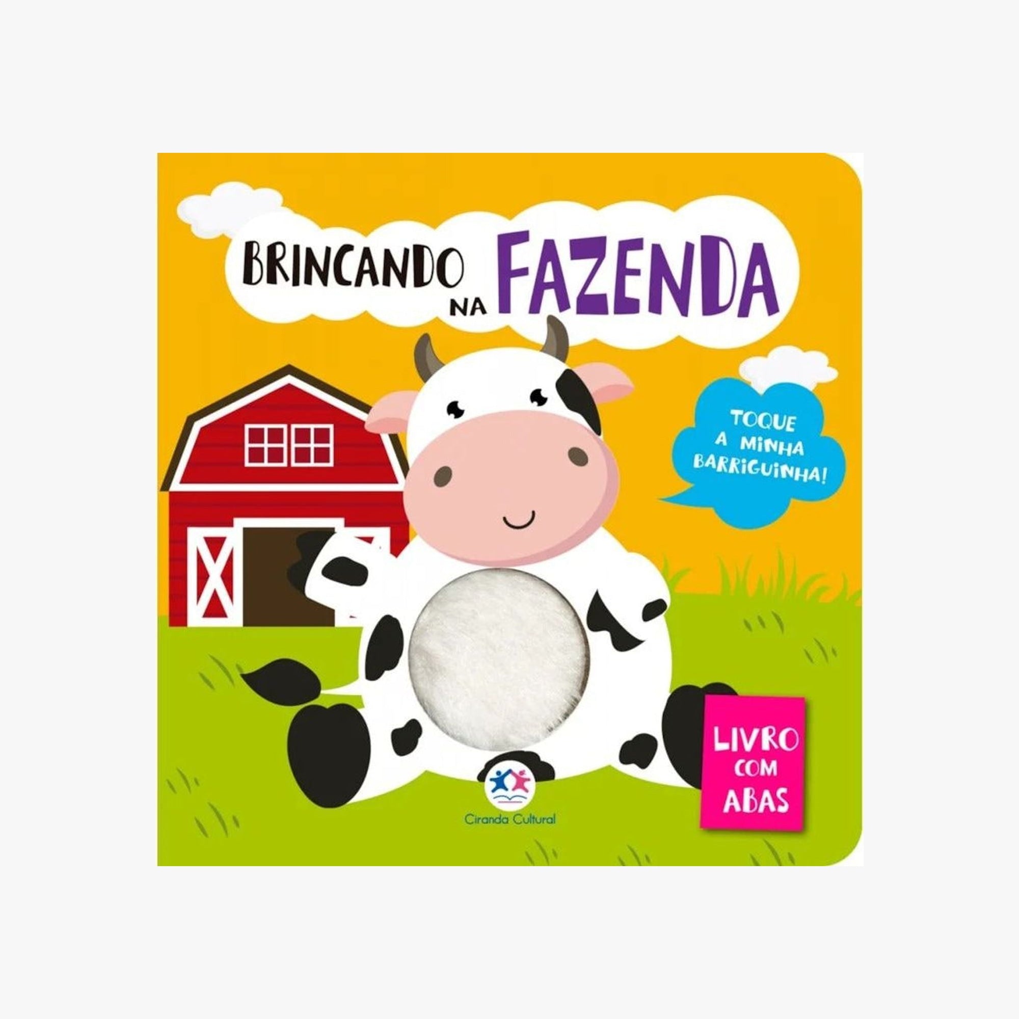 Livro Sensorial Brincando na Fazenda